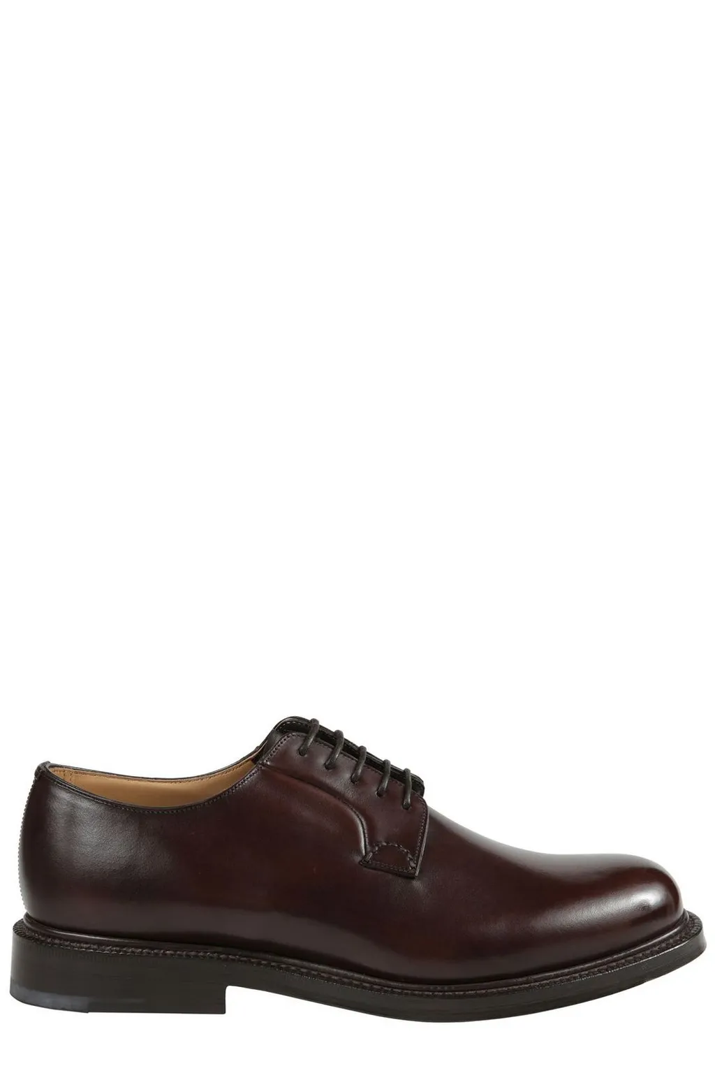 Church's Round Toe Lace-Up Derby Shoes