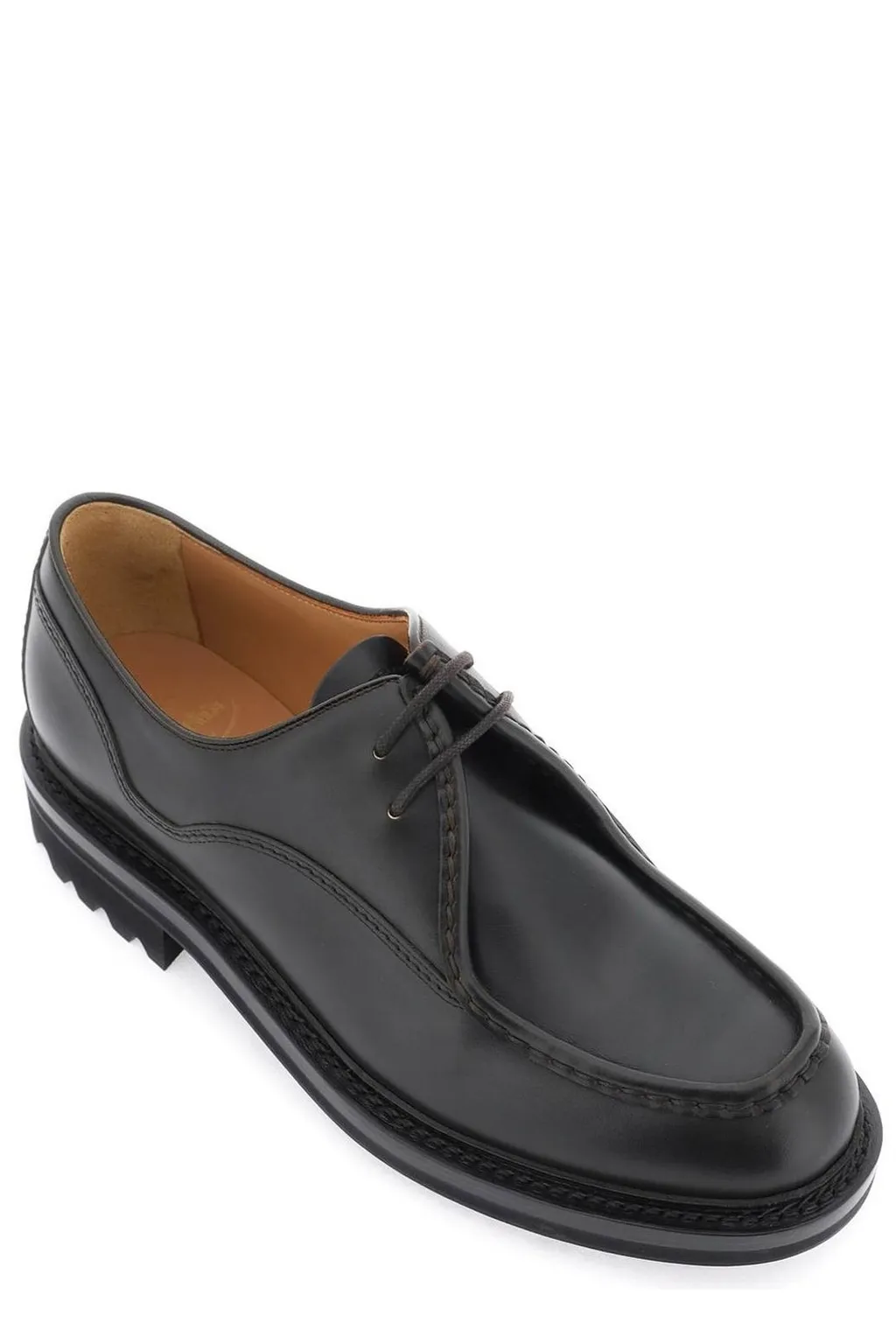 Church's Monteria Round-Toe Lace-Up Derby Shoes