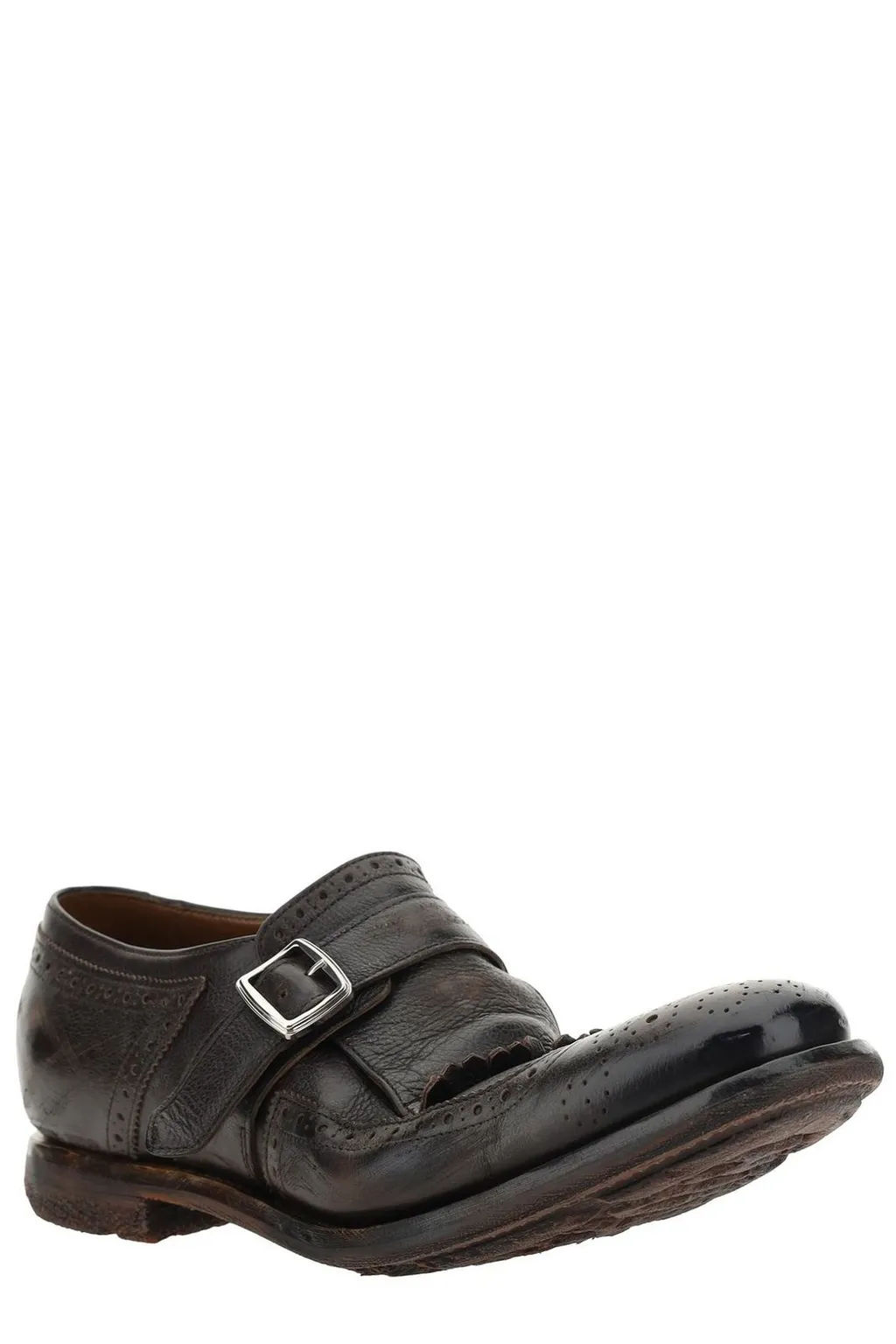 Church's Buckle Detailed Round Toe Loafers