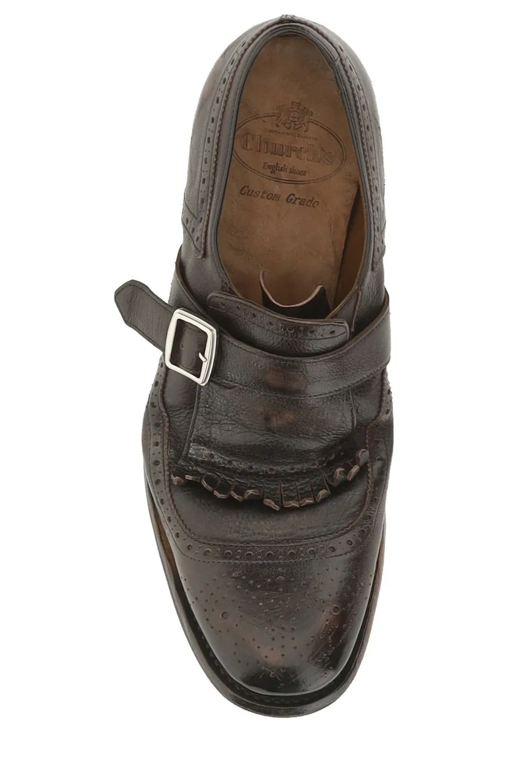 Church's Buckle Detailed Round Toe Loafers