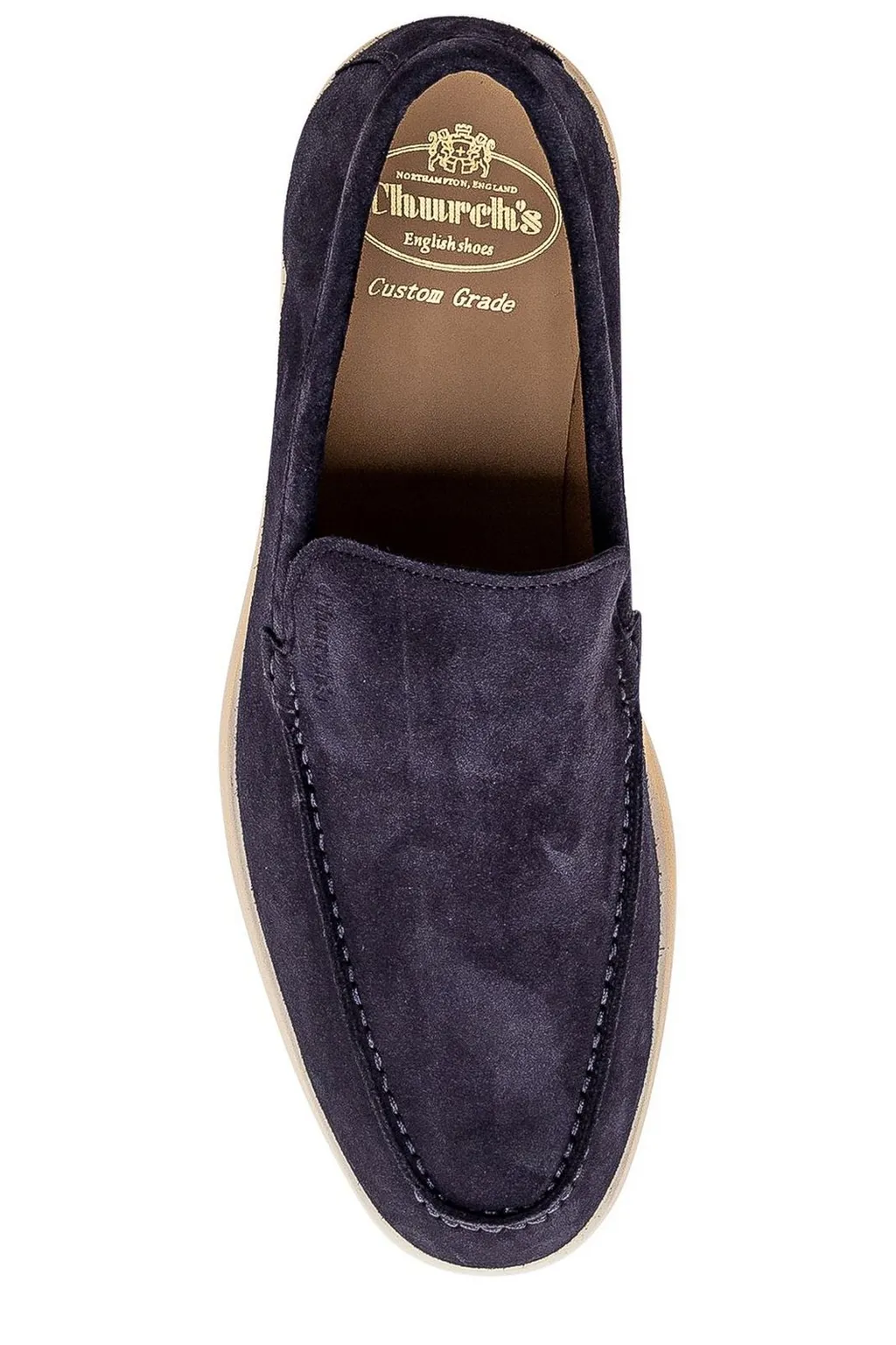 Church's Logo Embossed Slip-On Loafers