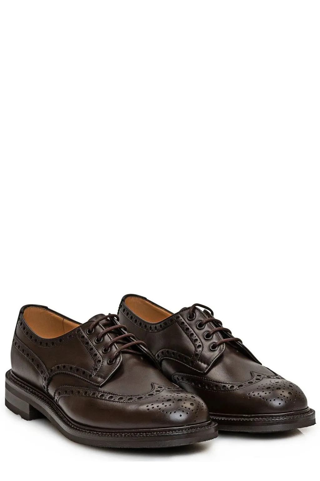 Church's Horsham Round-Toe Lace-Up Shoes