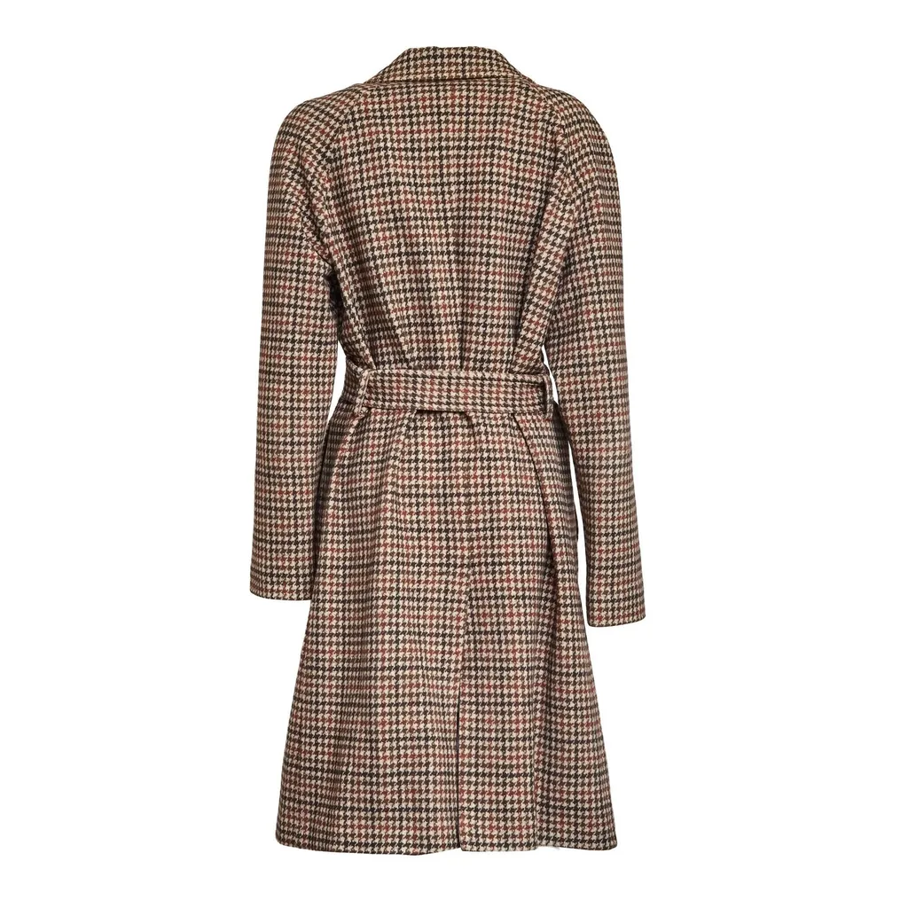 Circolo 1901 Raglan Check Coat