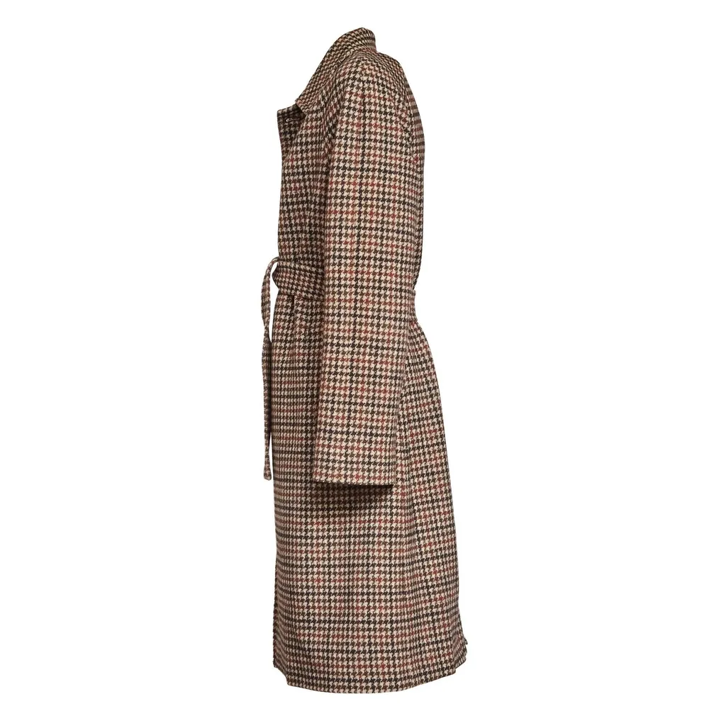 Circolo 1901 Raglan Check Coat