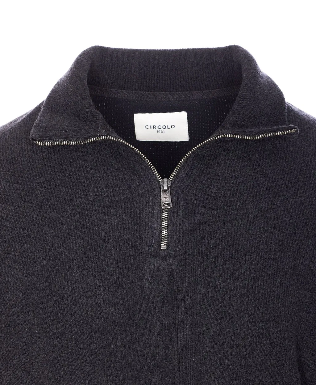 Circolo 1901 Half-Zip High Neck Knitwear