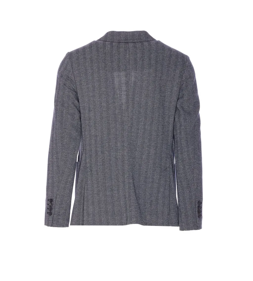 Circolo 1901 Chevron Double-Breasted Jacket