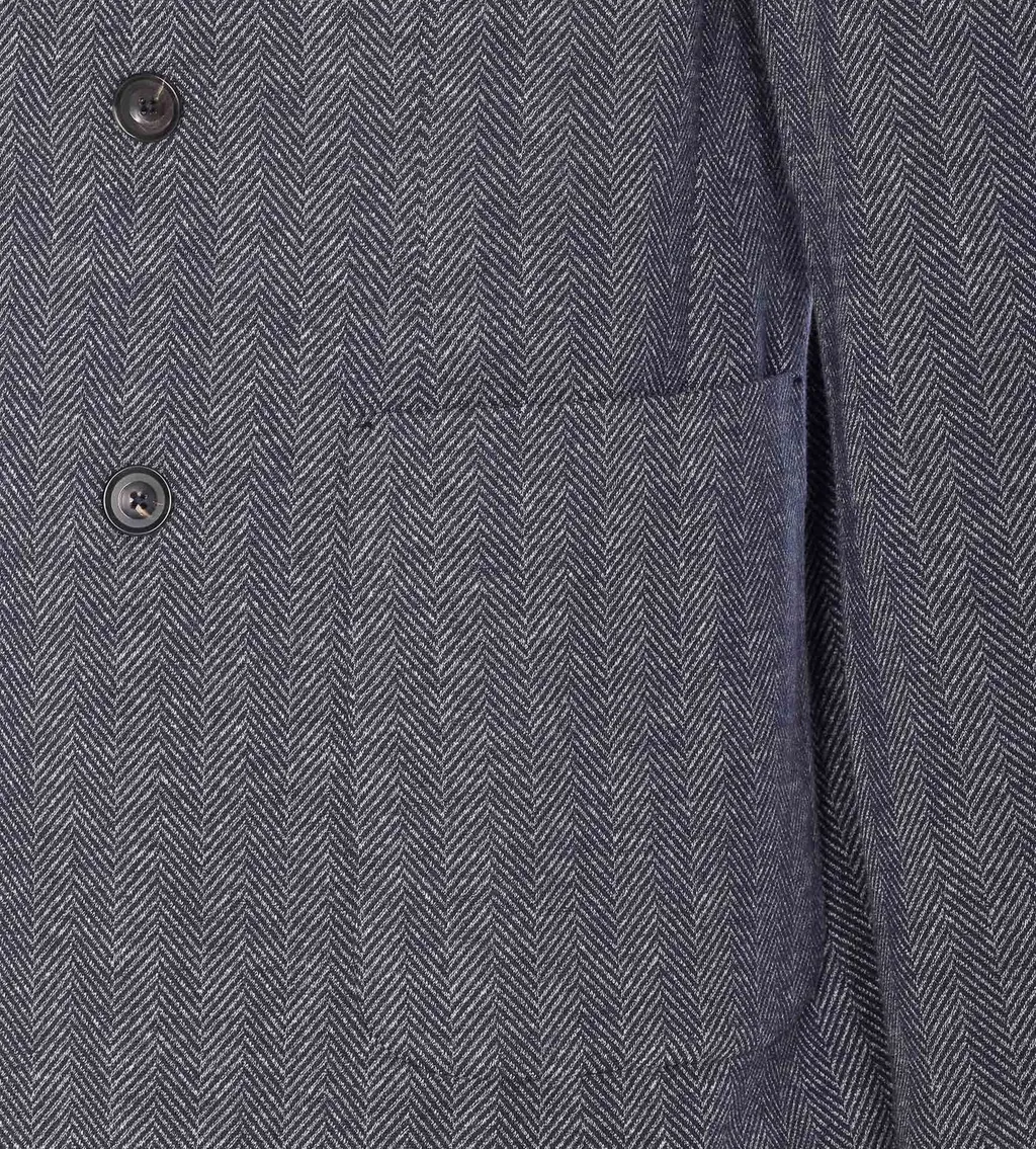 Circolo 1901 Chevron Double-Breasted Jacket