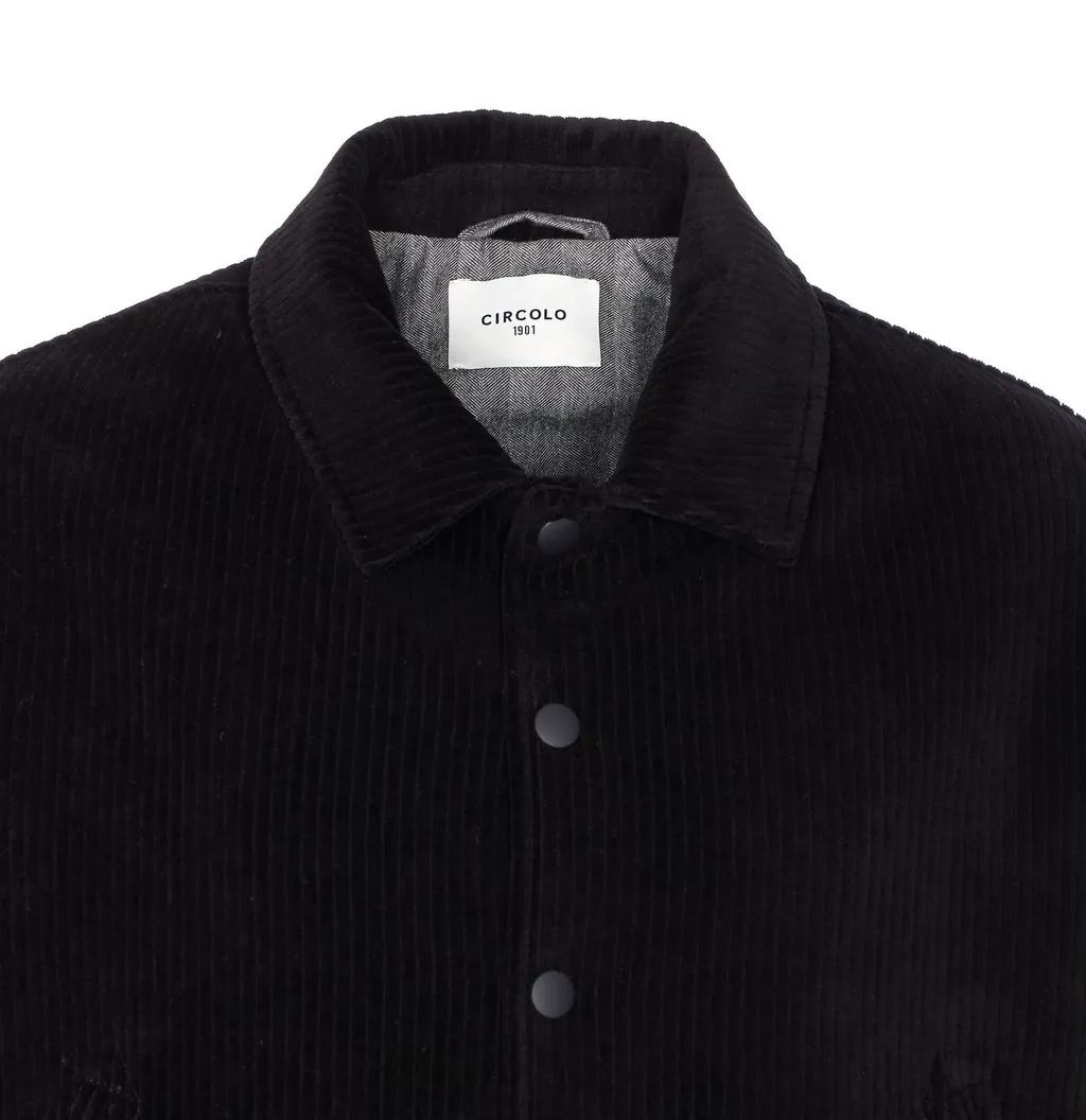 Circolo 1901 Buttoned Corduroy Jacket