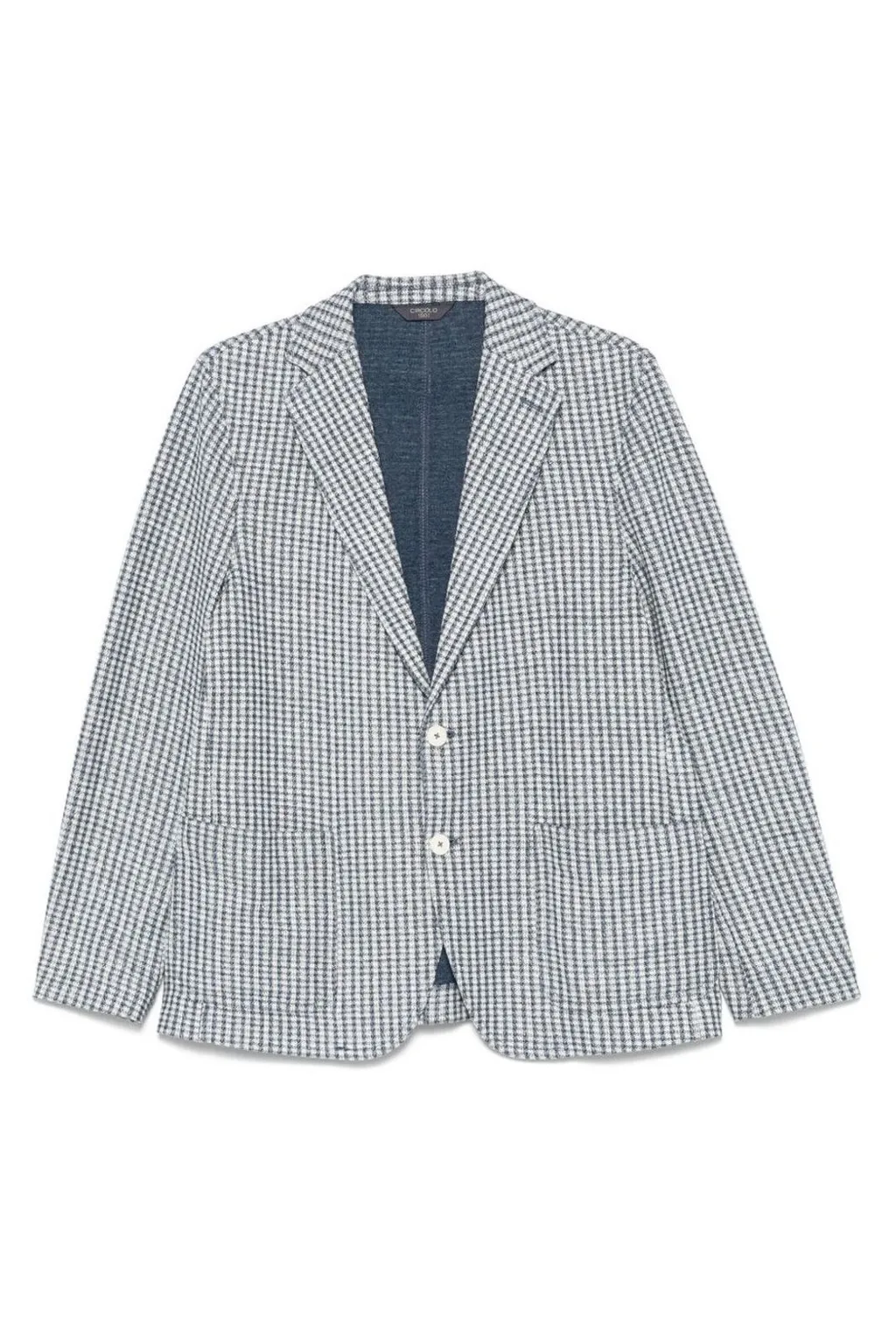 Circolo 1901 Checkered Blazer Jacket