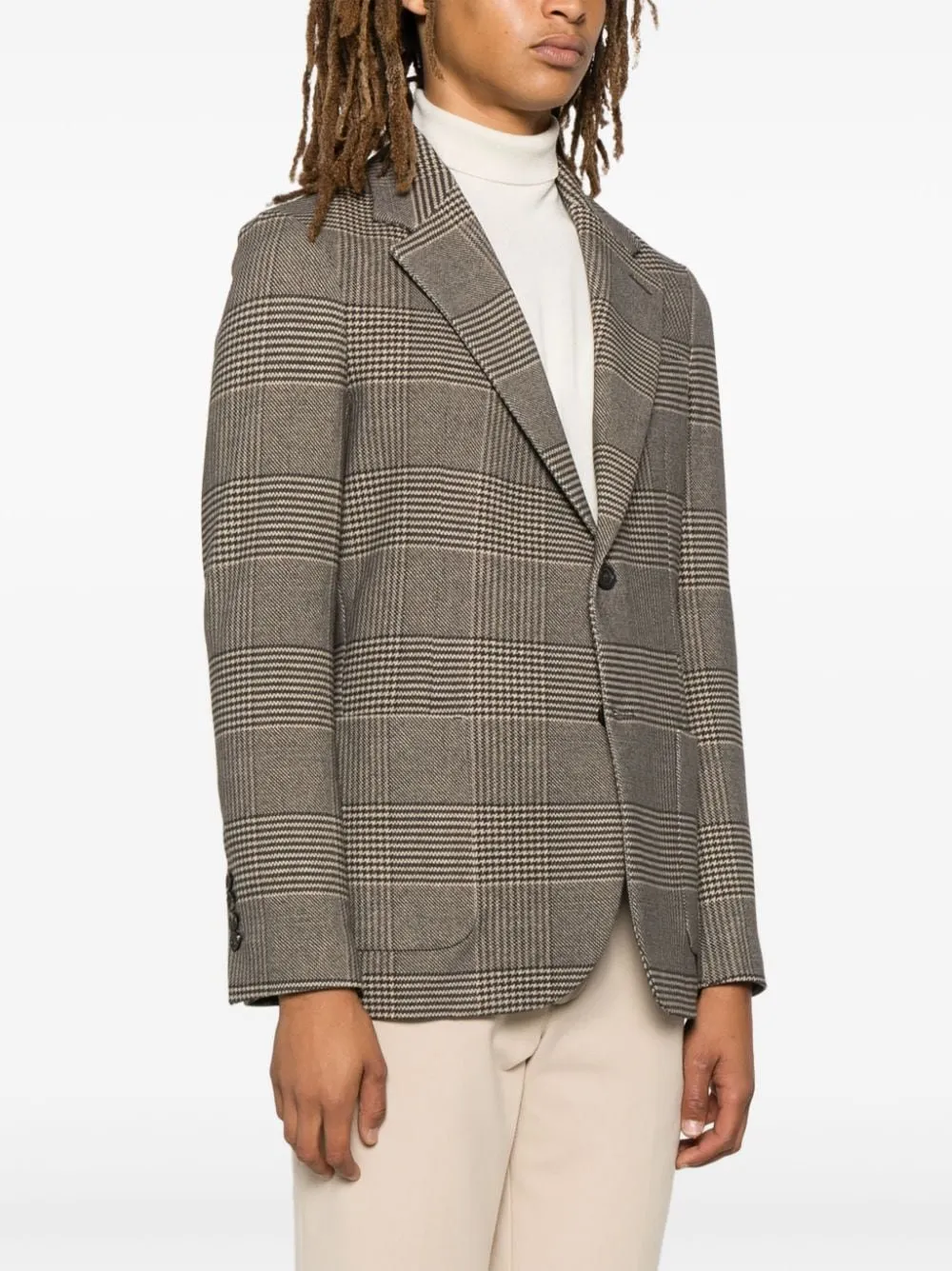 Circolo 1901 Plaid Blazer Jacket