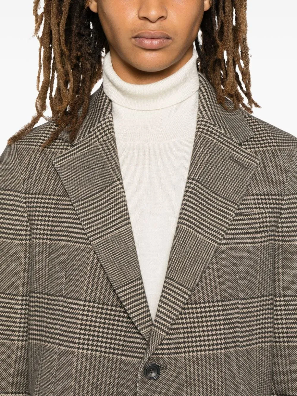 Circolo 1901 Plaid Blazer Jacket