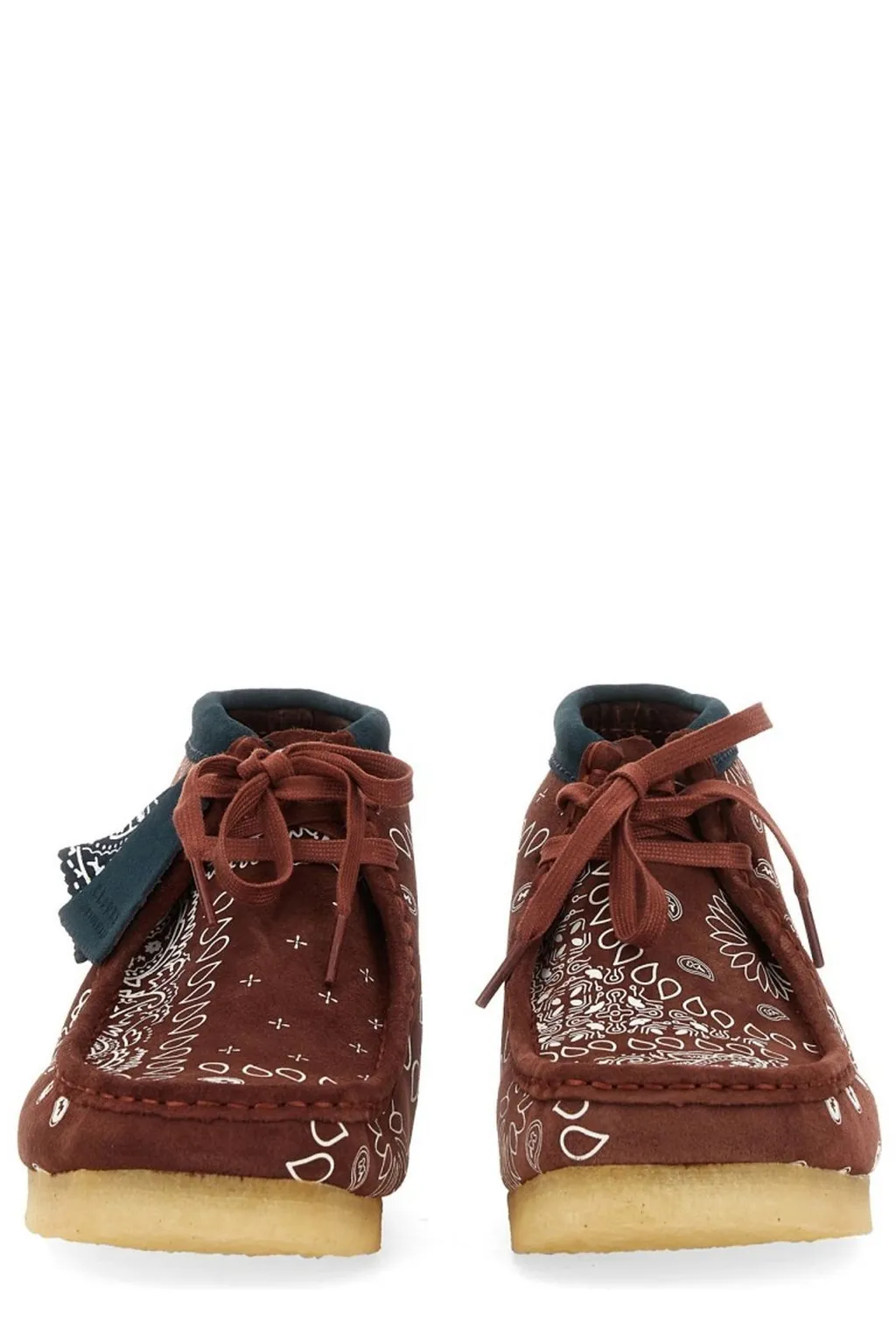 Clarks Paisley Printed Wallabee Boots