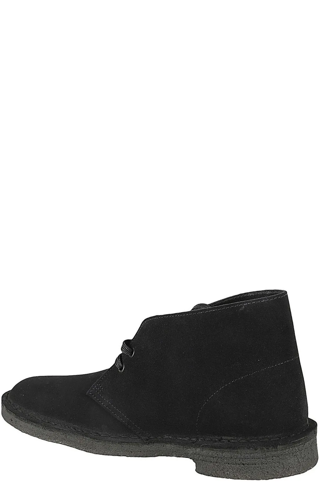 Clarks Almond Toe Lace-Up Shoes
