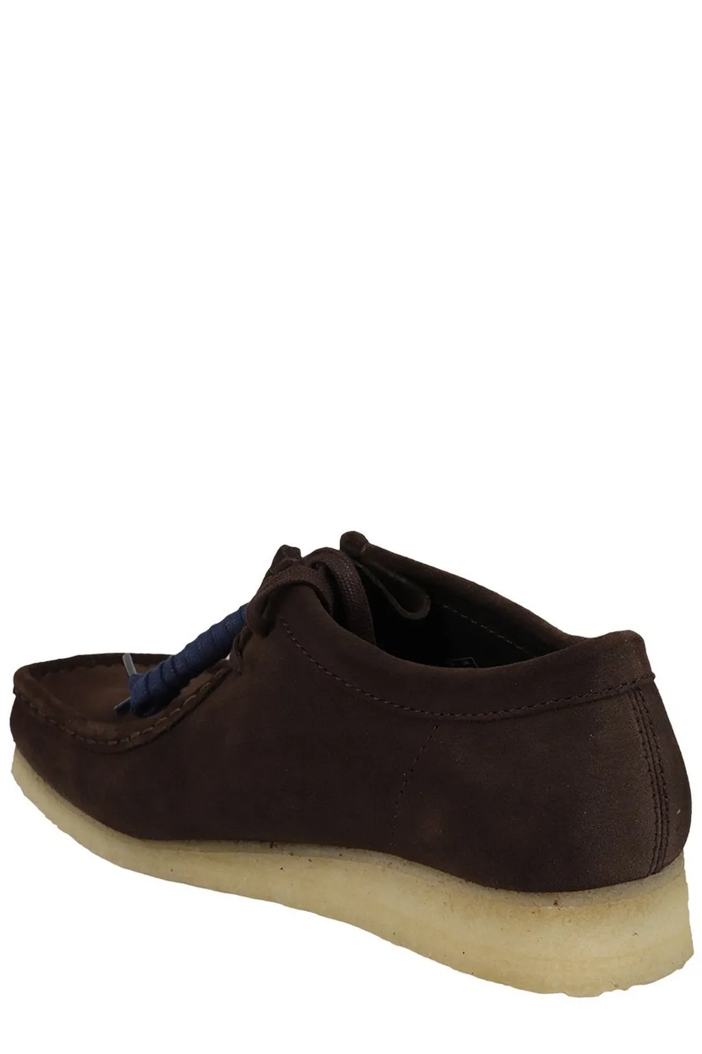 Clarks Square Toe Lace-Up Shoes