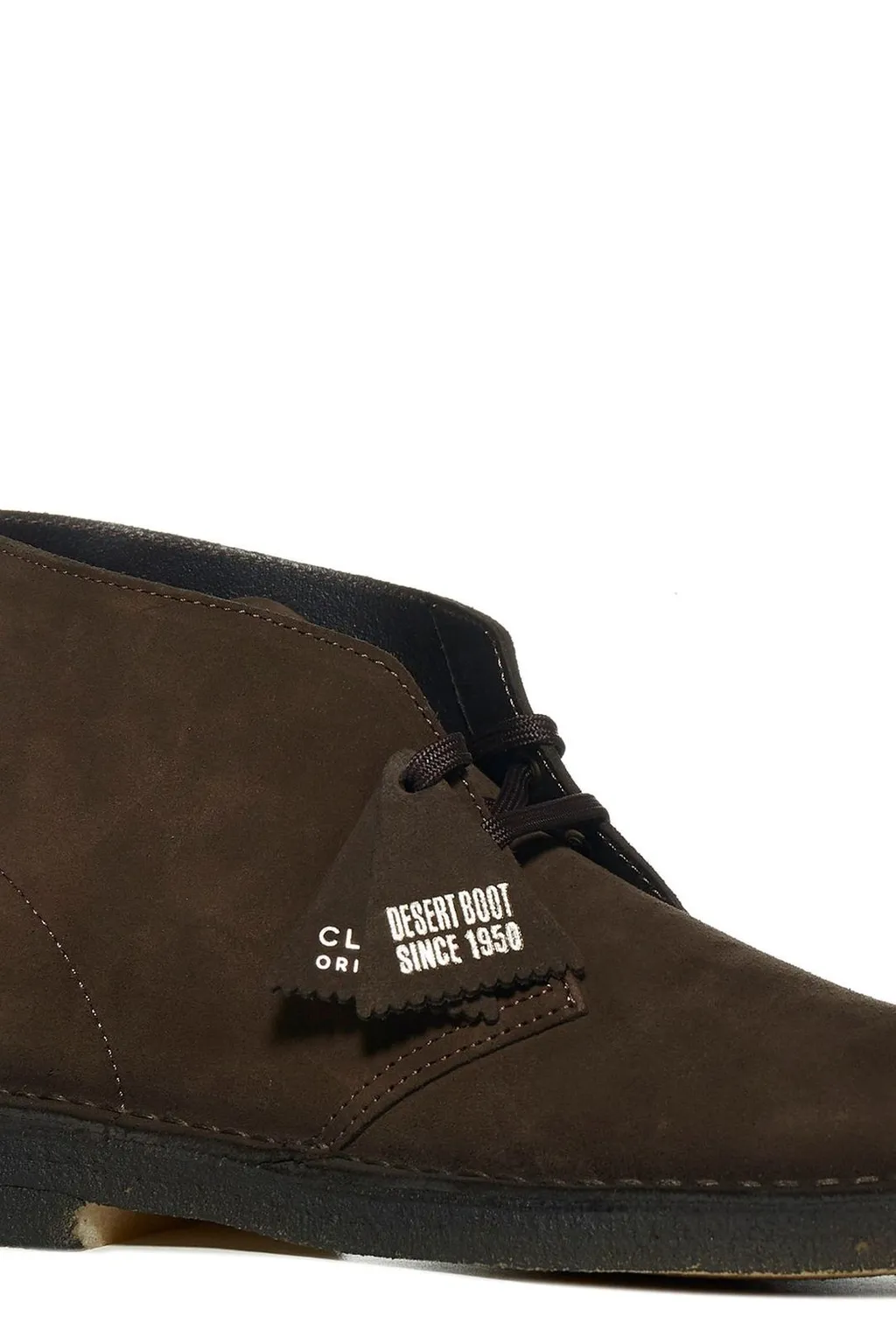 Clarks Round Toe Lace-Up Ankle Boots
