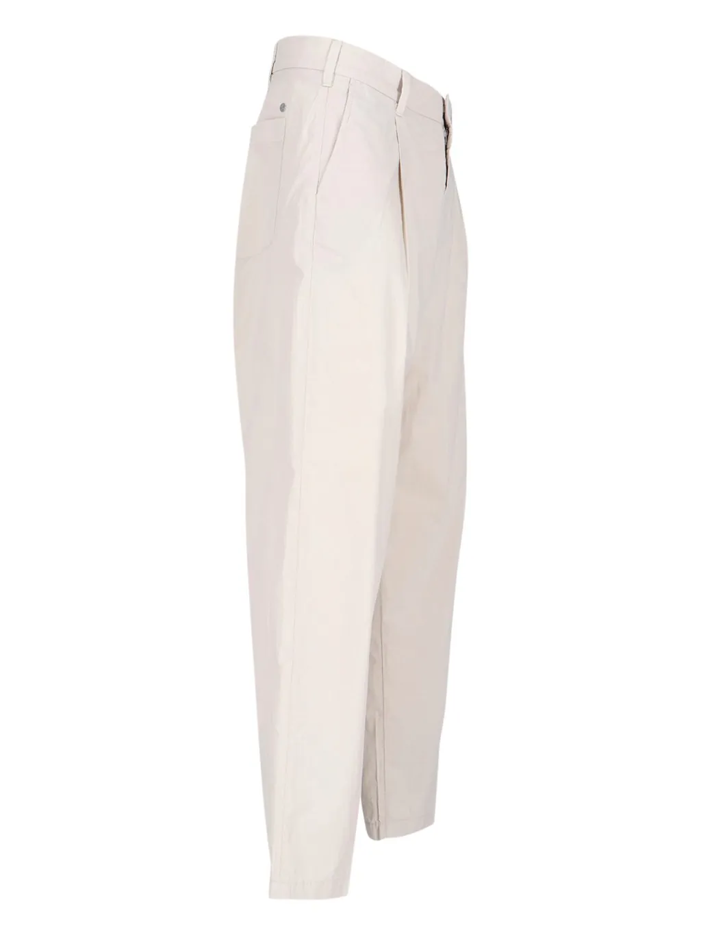 Closed Pleated Wide Leg Pants