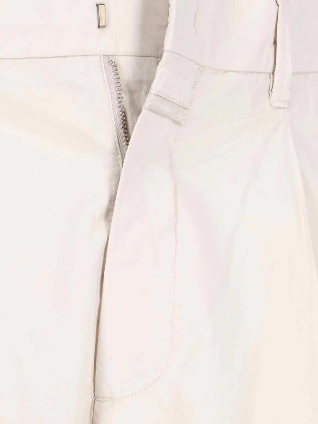 Closed Pleated Wide Leg Pants