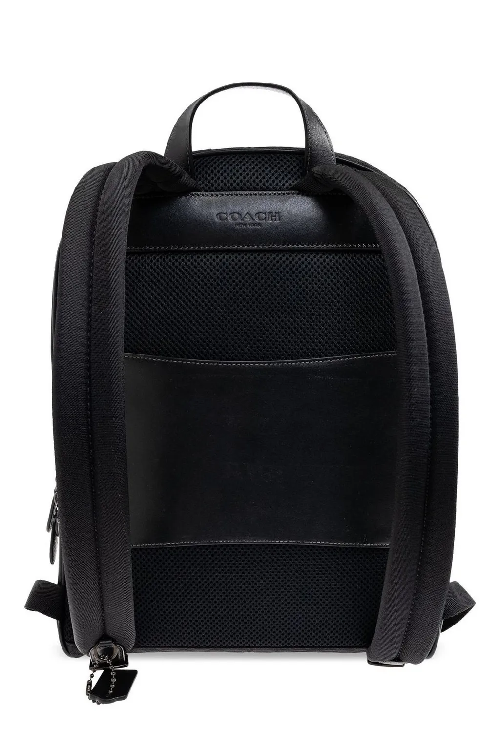 Coach Theo Monogrammed Top Handle Backpack