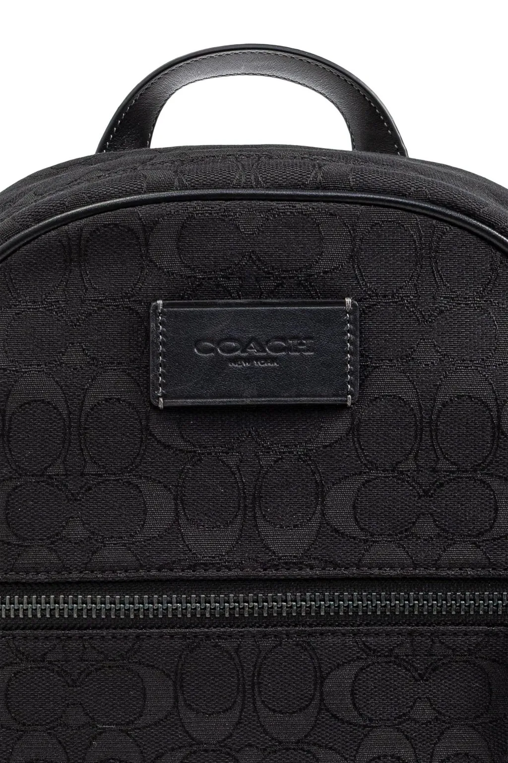 Coach Theo Monogrammed Top Handle Backpack