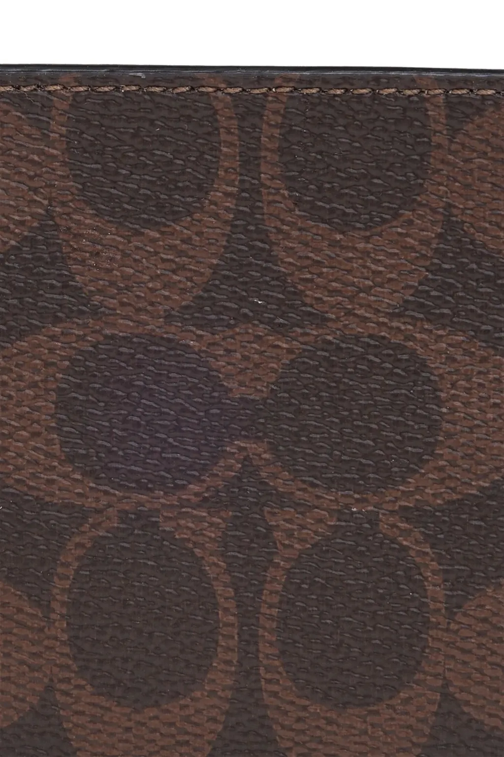 Coach Logo Printed Bi-Fold Wallet