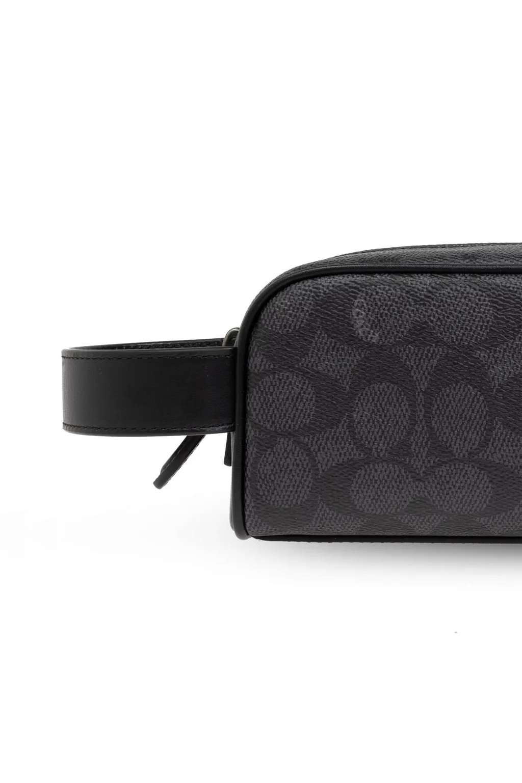 Coach Logo Printed Cosmetic Bag