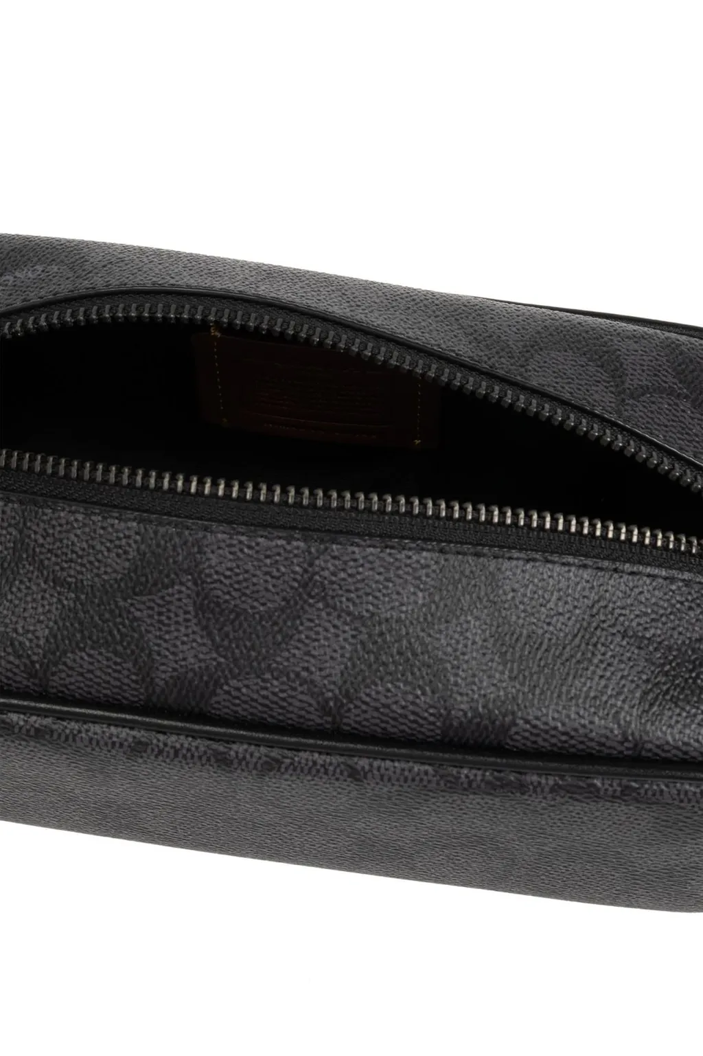 Coach Logo Printed Cosmetic Bag