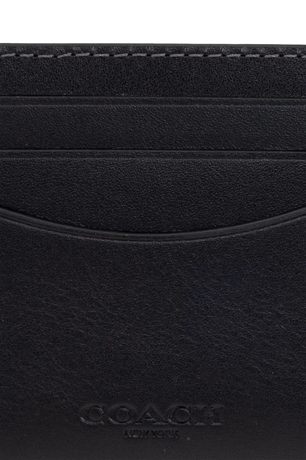 Coach Logo Embossed Card Case
