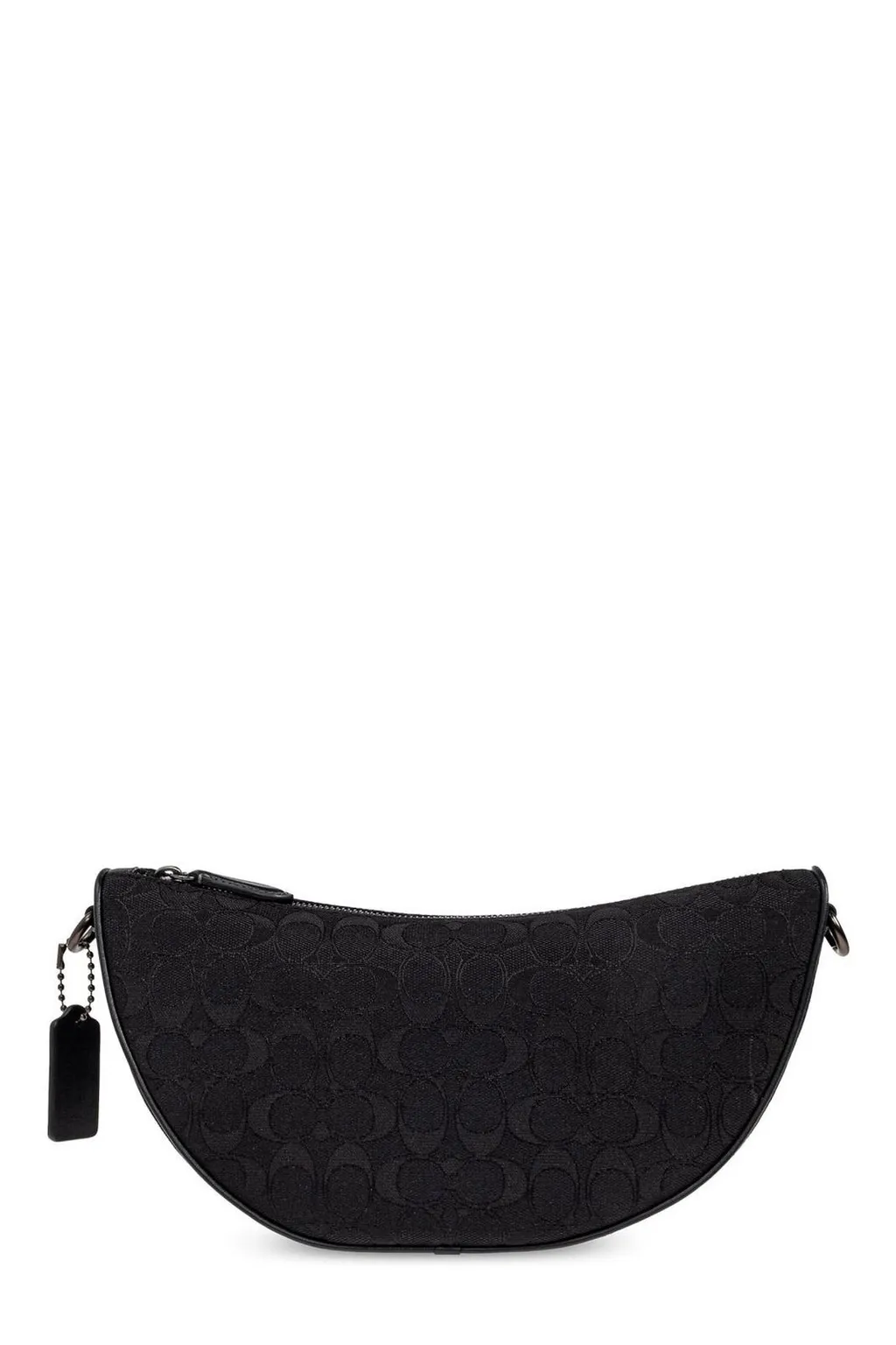 Coach Monogrammed Zipped Shoulder Bag