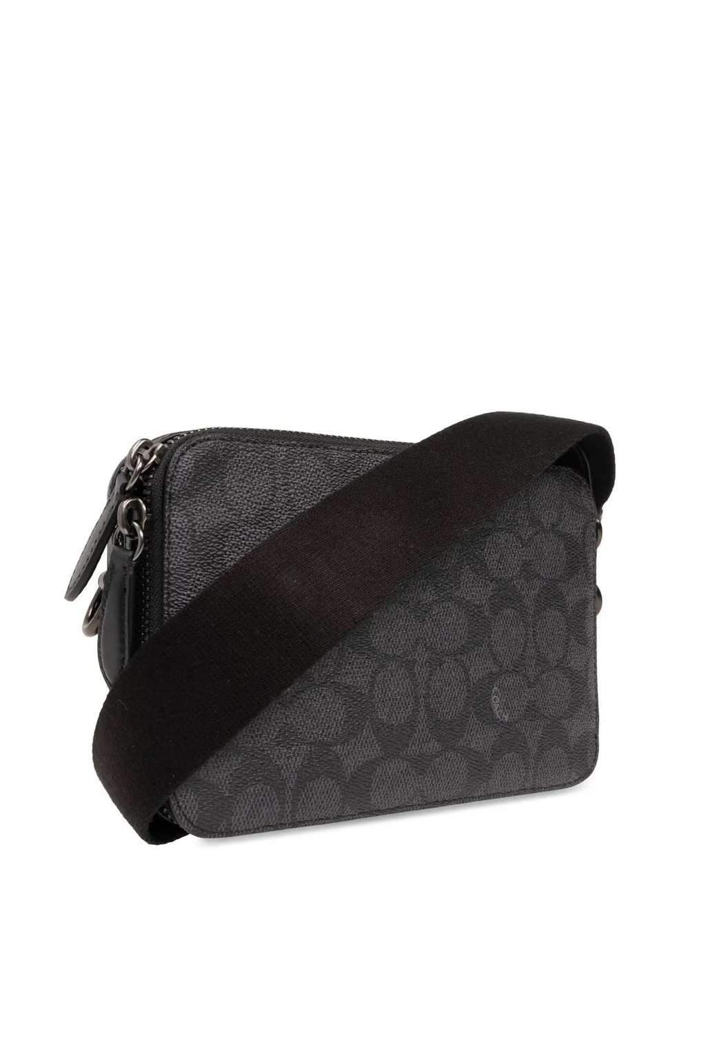 Coach Charter Logo Printed Crossbody Bag