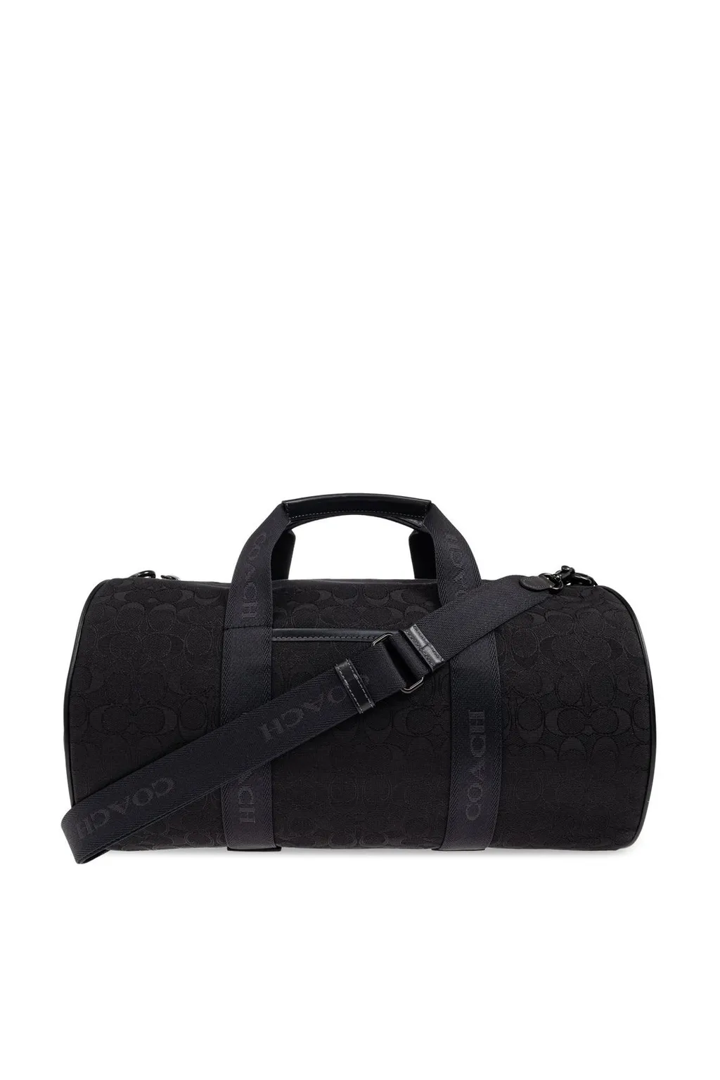 Coach Signature Jacquard Theo Duffle Bag