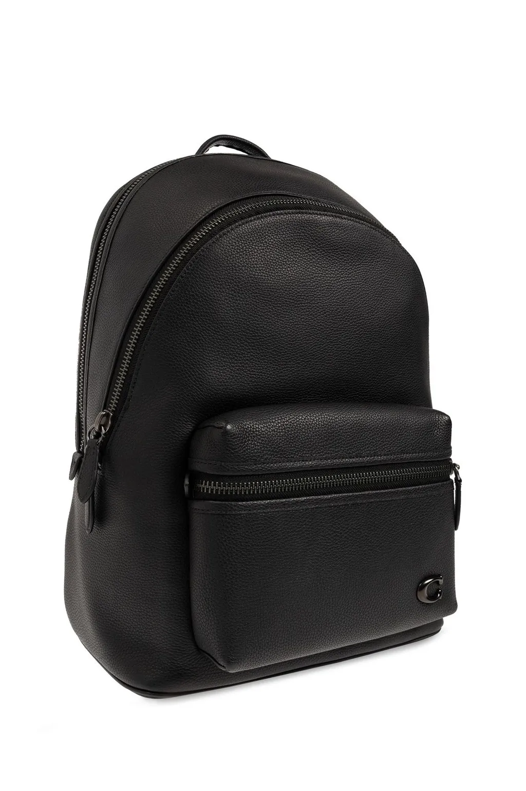 Coach Logo Plaque Backpack