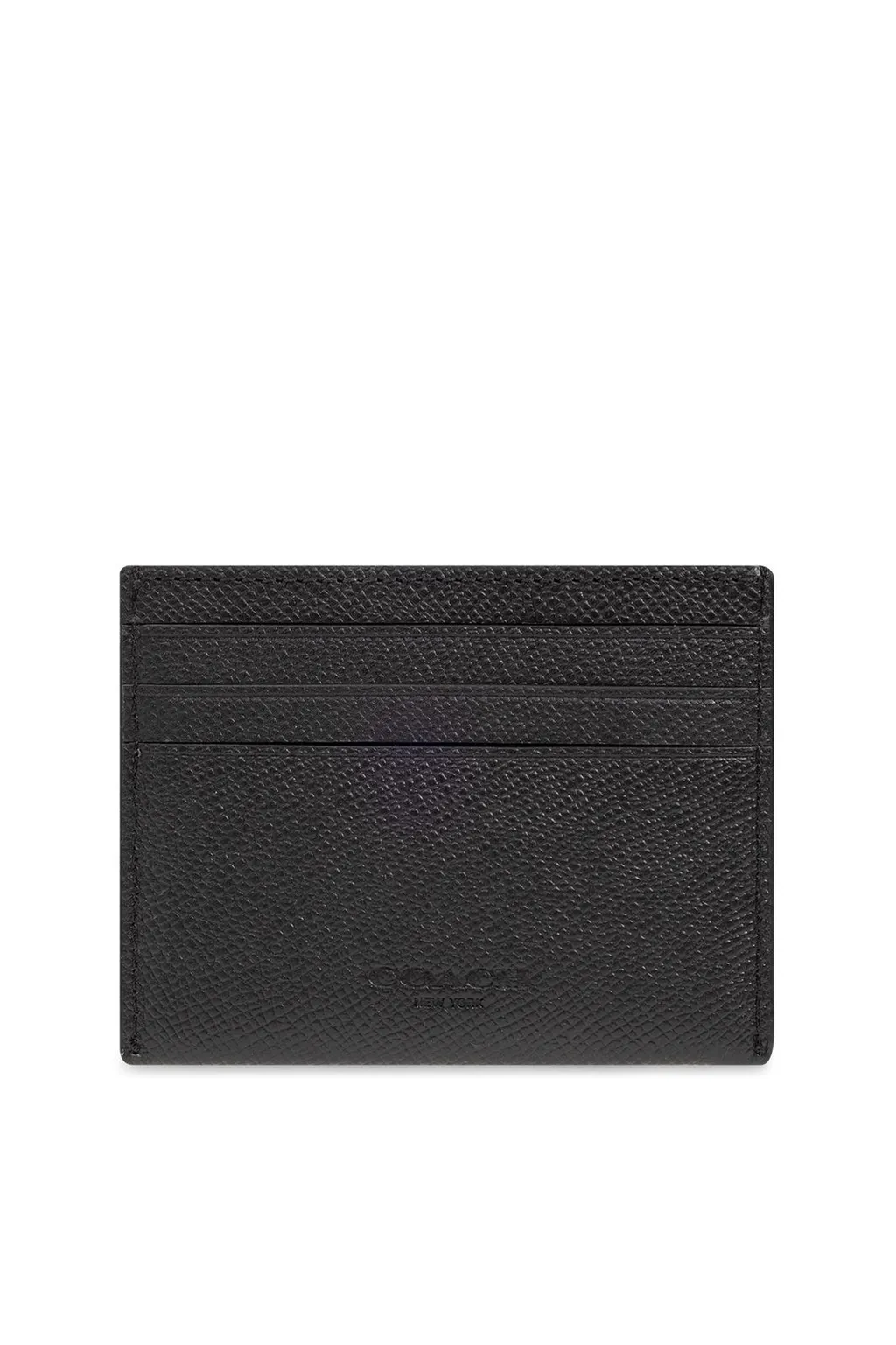 Coach Logo Plaque Card Case
