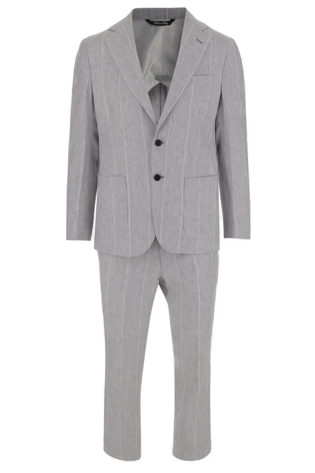 Colamarino Stripe Detailed Single-Breasted Suit