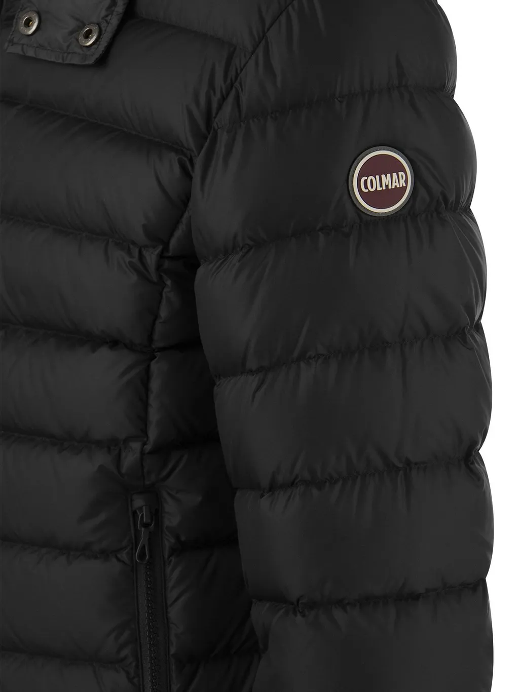 Colmar Long-Sleeved Quilted Zipped Hooded Jacket