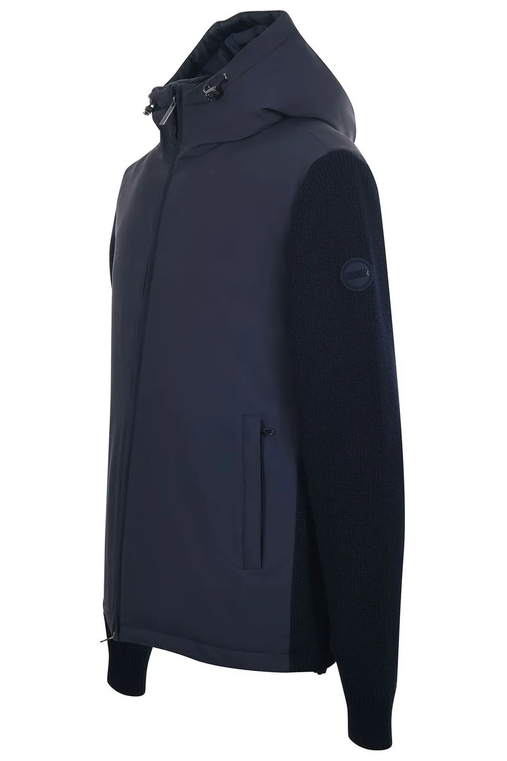Colmar Originals Hooded Knit-Sleeve Jacket