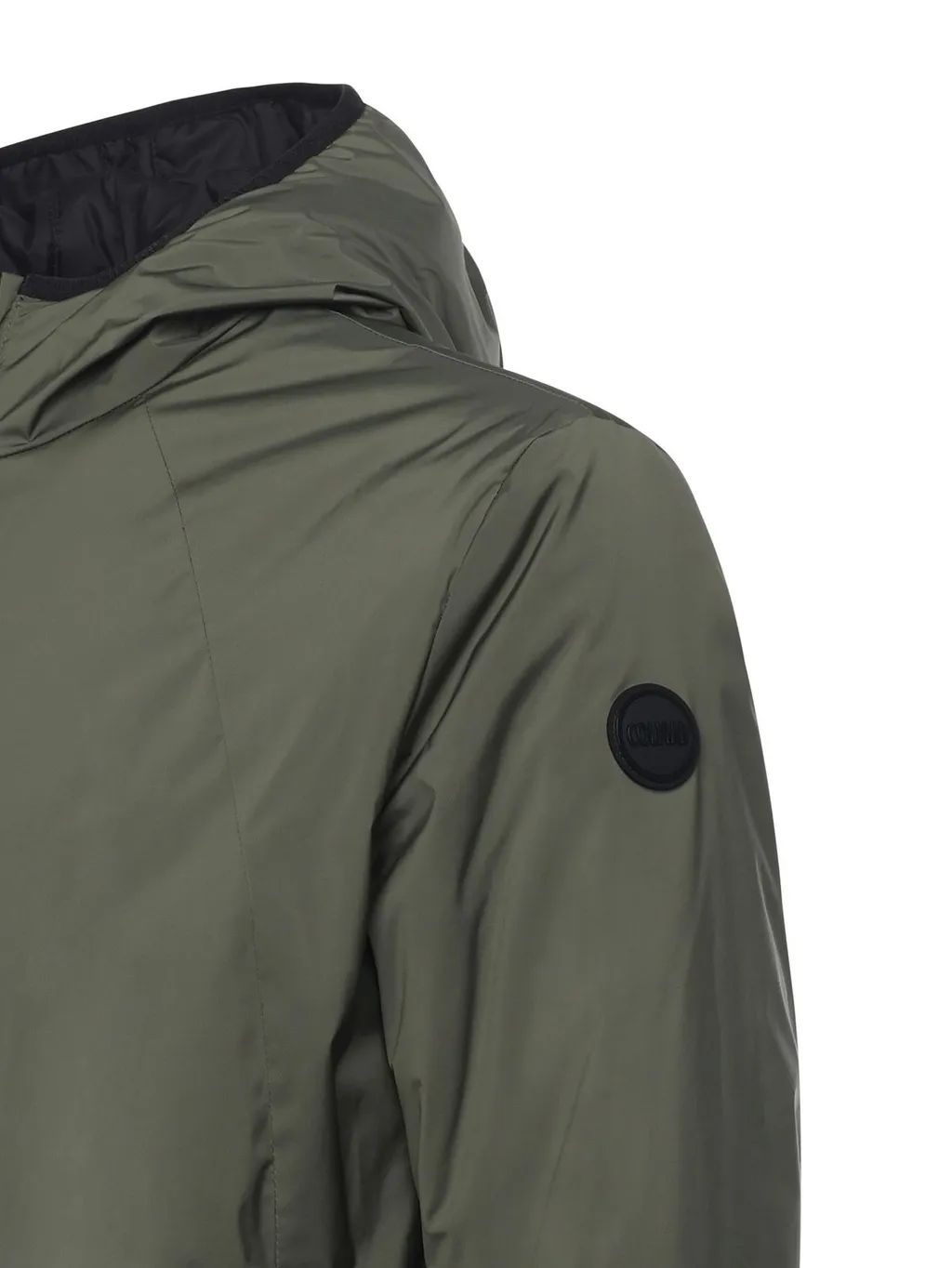 Colmar Originals Logo Patch Zip-Up Hooded Coat