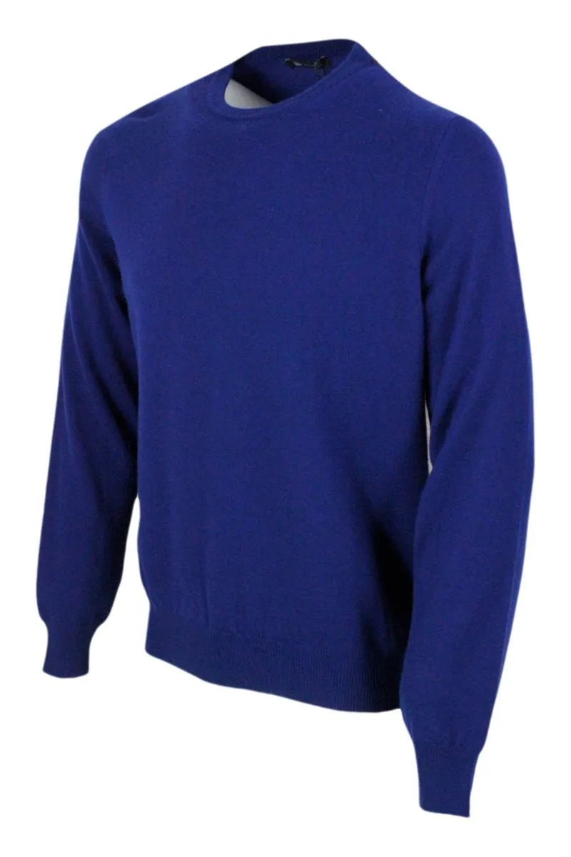 Colombo Long-Sleeved Crewneck Knitted Jumper