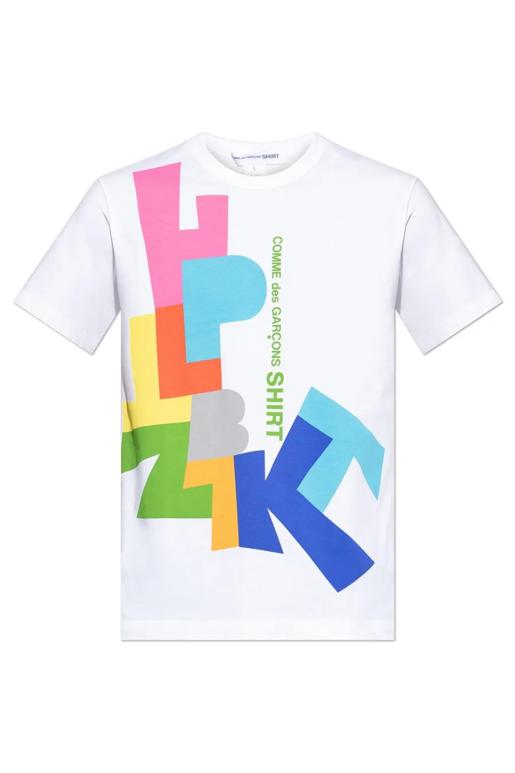 Comme Des GarÇOns Graphic Printed Crewneck T-Shirt