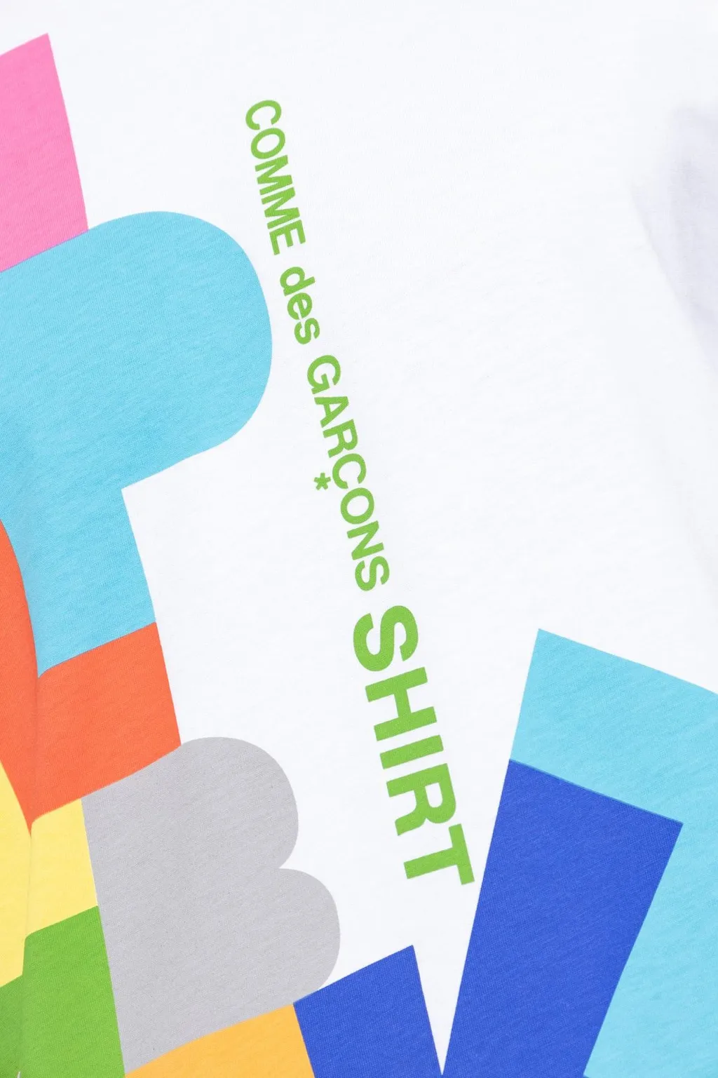 Comme Des GarÇOns Graphic Printed Crewneck T-Shirt