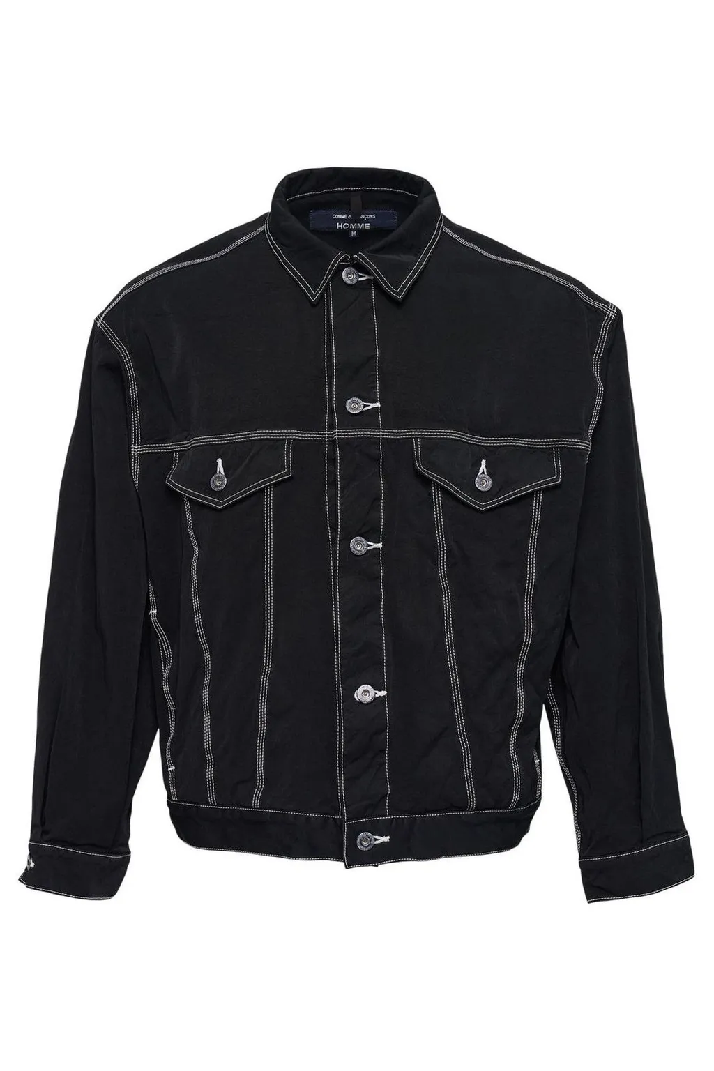 Comme Des Garcons Homme Straight-Hem Buttoned Jacket