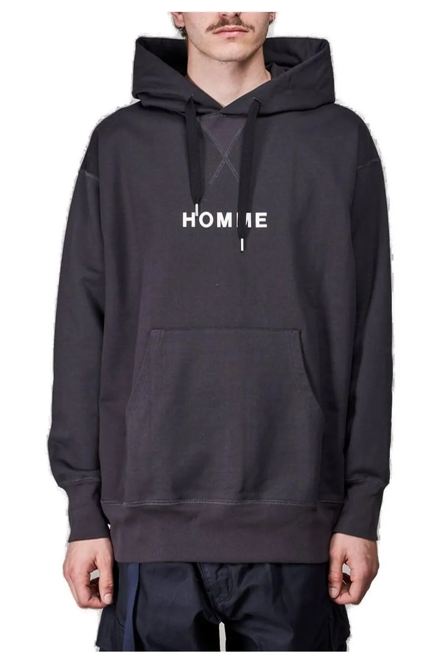 Comme Des GarÇOns Homme Drawstring Hoodie