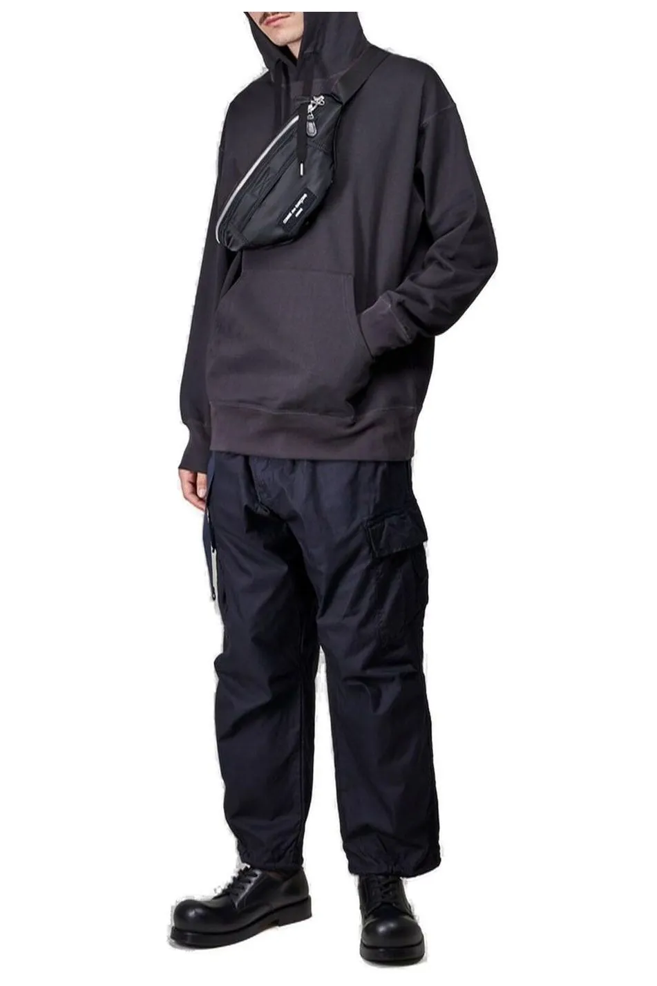 Comme Des GarÇOns Homme Drawstring Hoodie