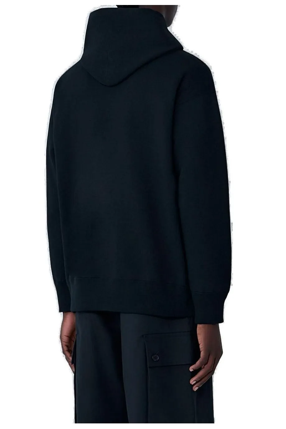 Comme Des GarÇOns Homme Logo Embroidered Hooded Sweatshirt