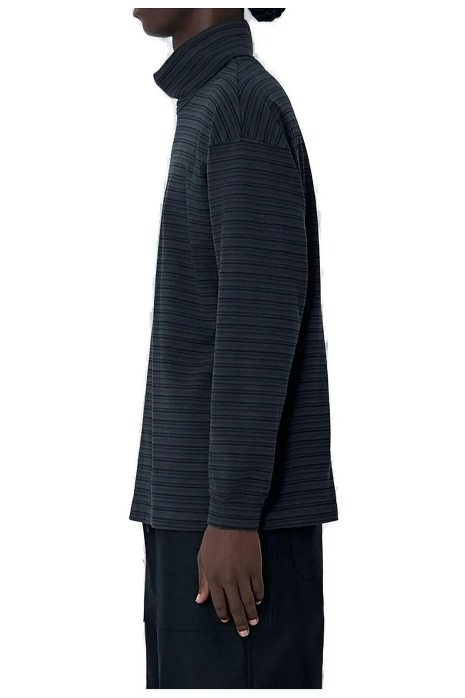 Comme Des GarÇOns Homme Turtleneck Striped Jumper