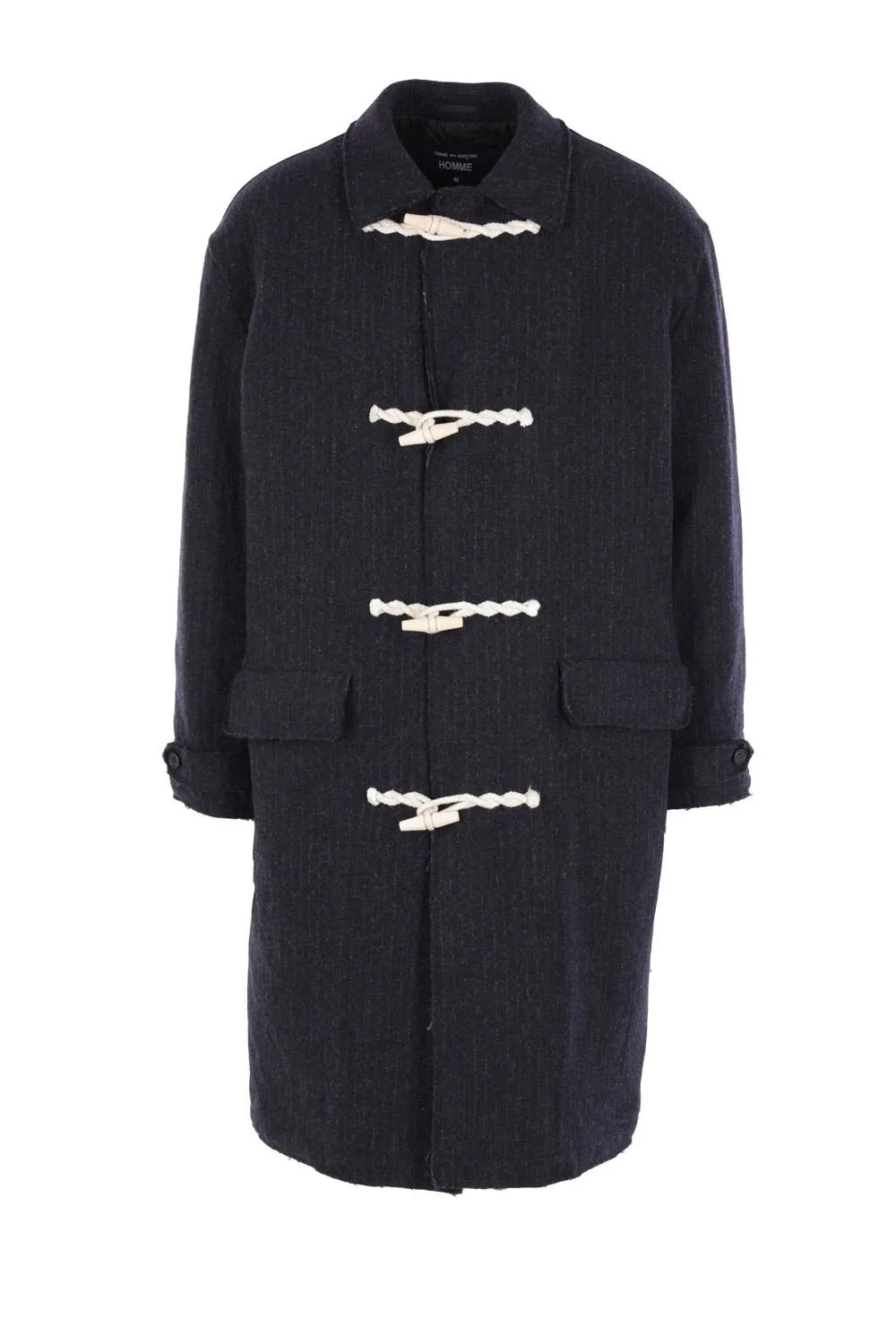 Comme Des GarÇOns Homme Pinstriped Coat