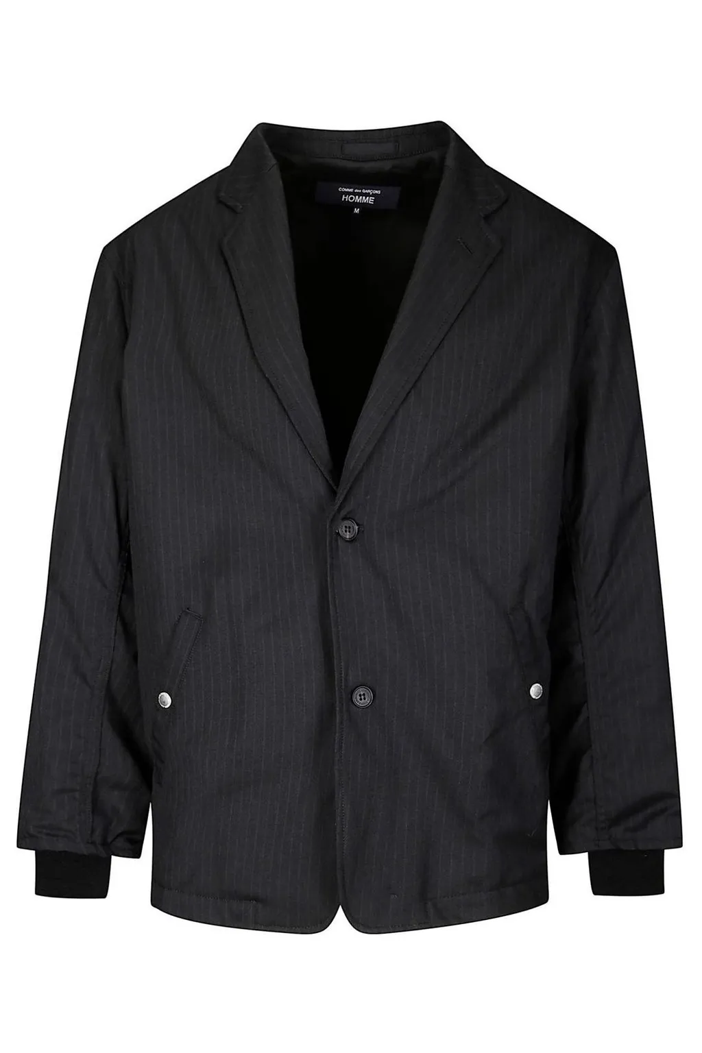 Comme Des GarÇOns Homme Single-Breasted Striped Jacket