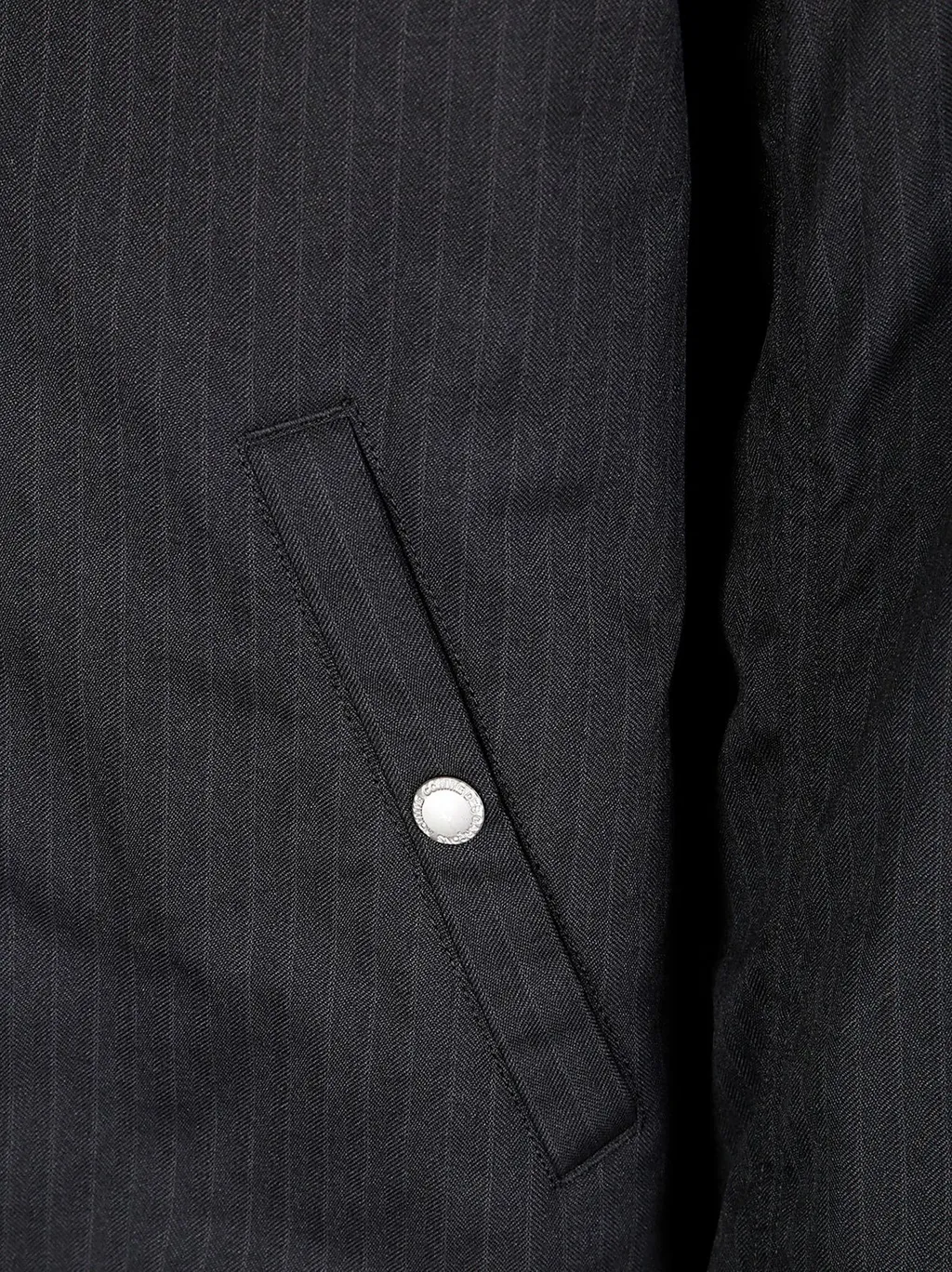 Comme Des GarÇOns Homme Single-Breasted Striped Jacket