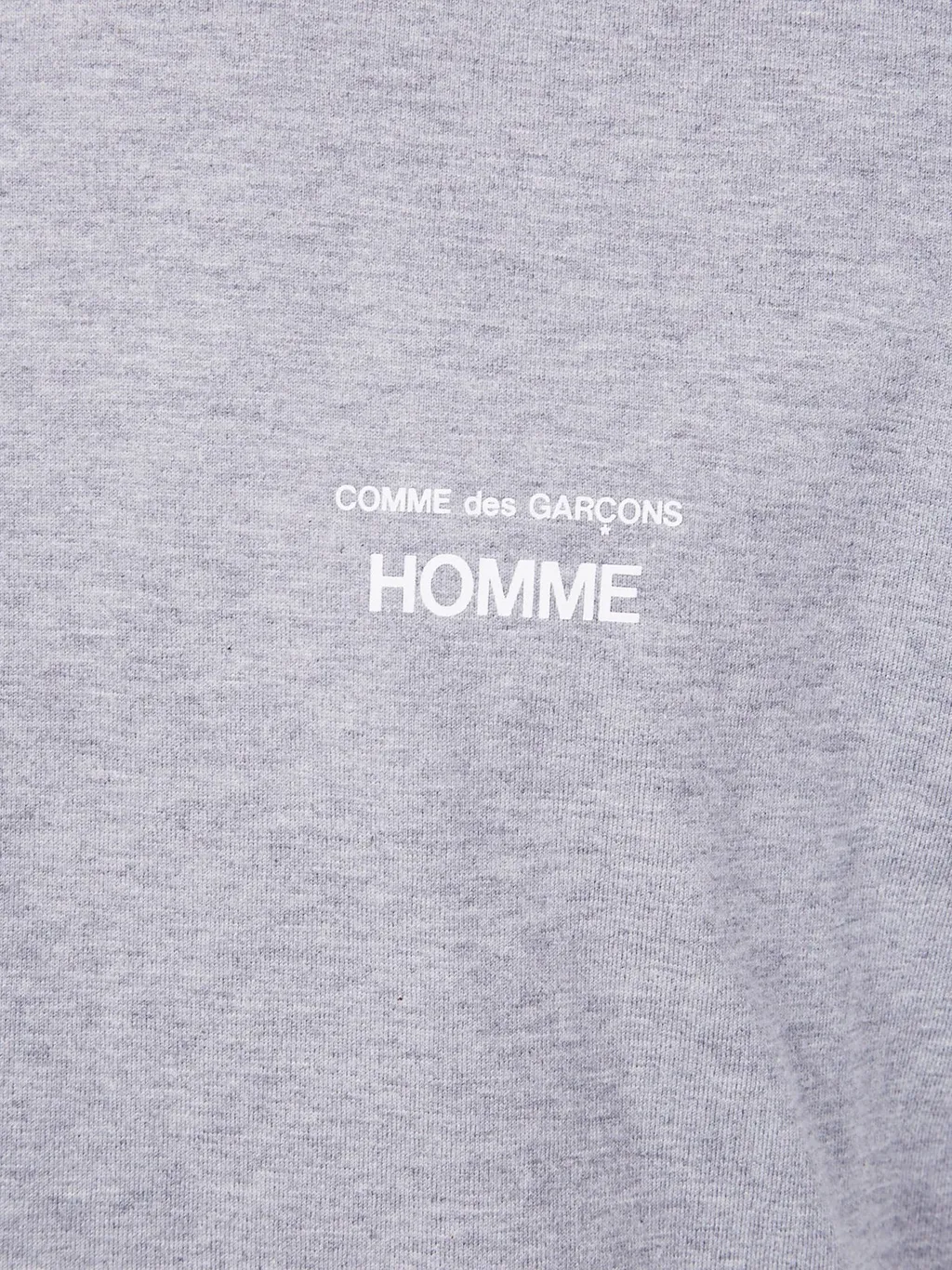 Comme Des GarÇOns Homme Logo Printed Crew Neck T-Shirt