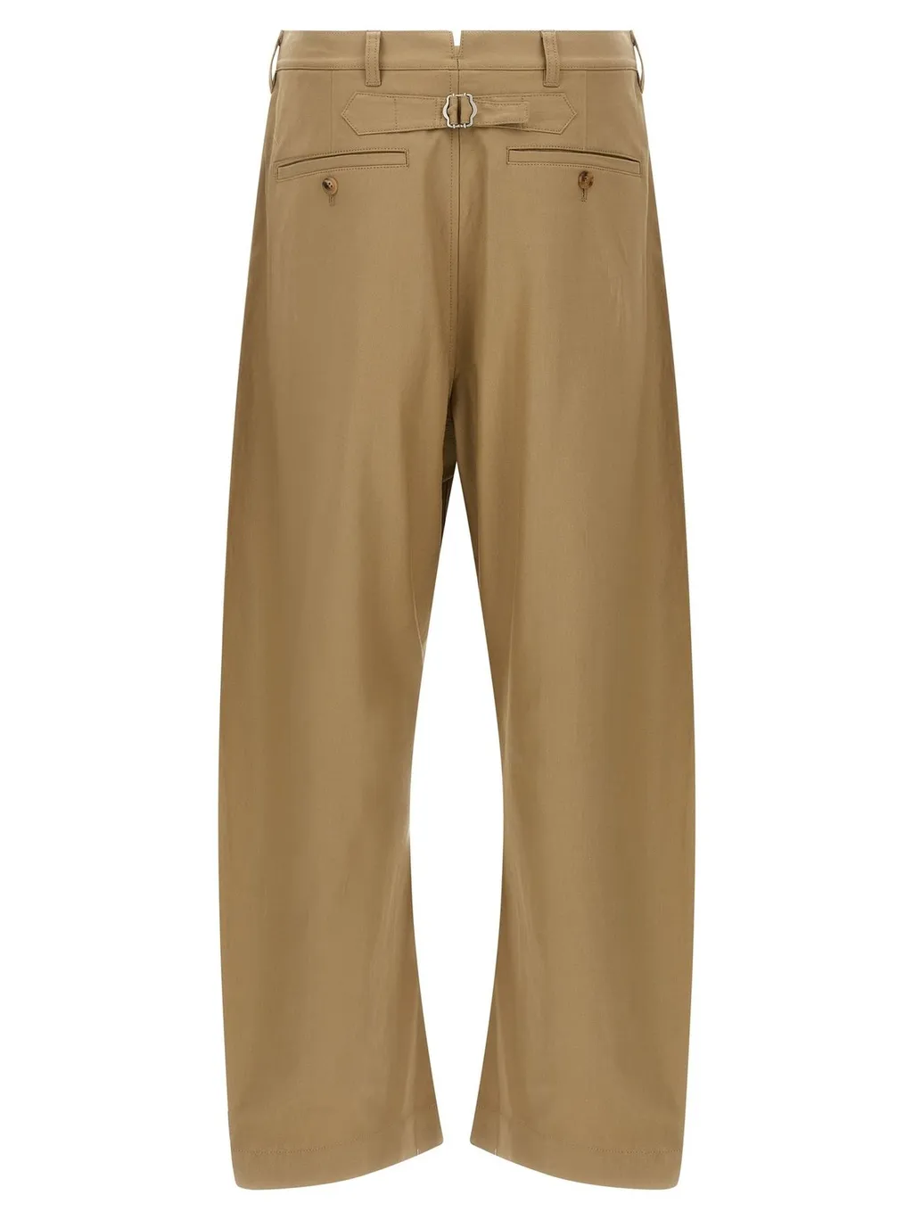 Comme Des GarÇOns Homme Curved Leg Pants