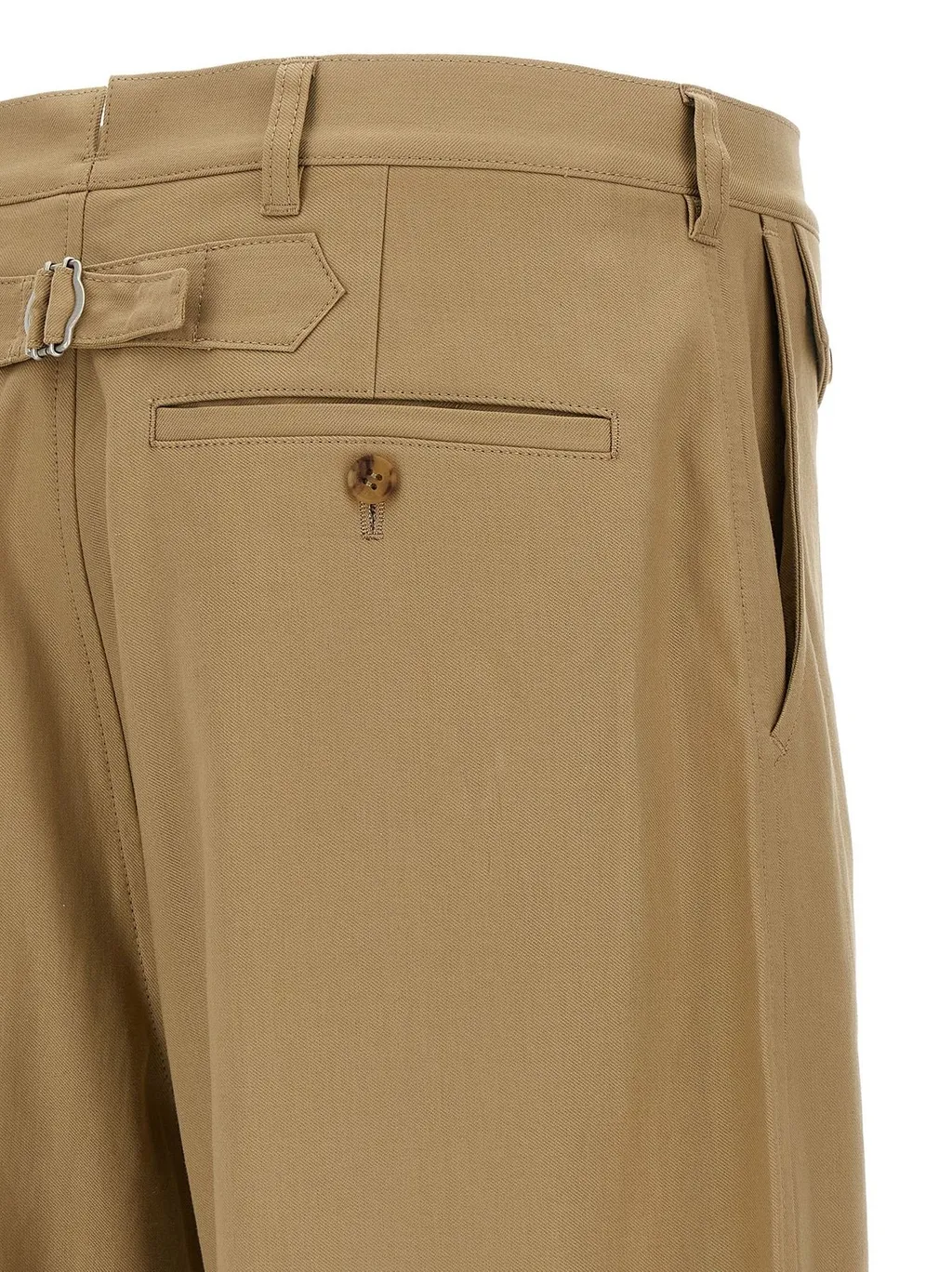 Comme Des GarÇOns Homme Curved Leg Pants